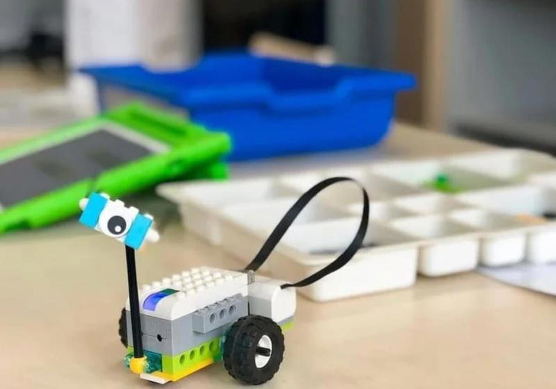 Bouw en programmeer je eigen robot met LEGO WeDo