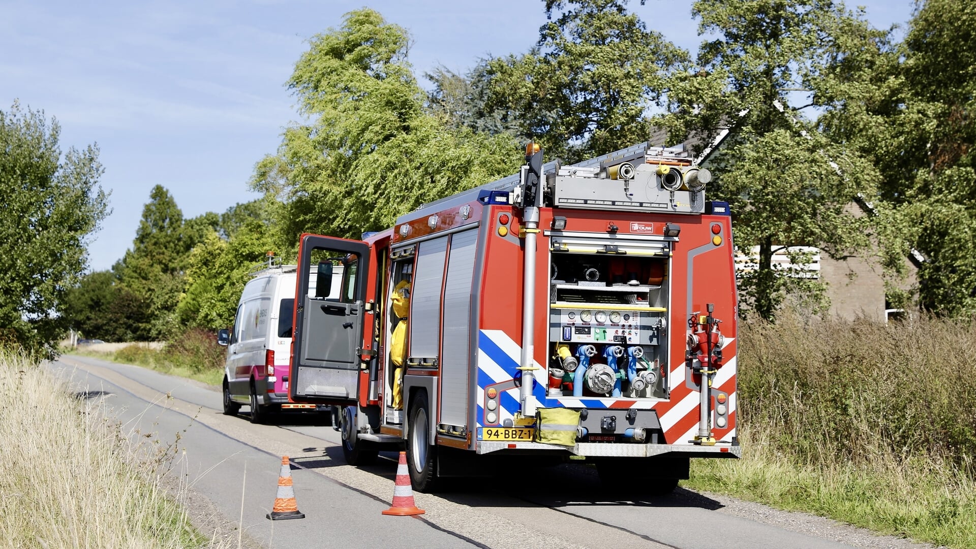 Gaslek aan Kerkenveld weg afgesloten