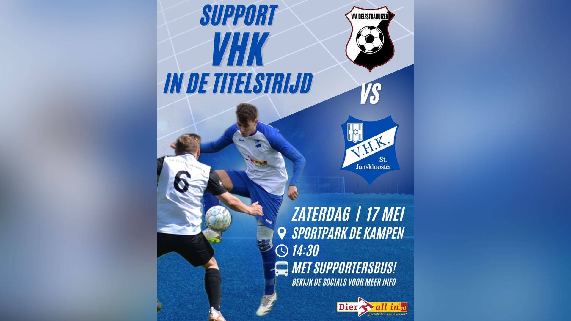 Nog 2 finales te gaan voor VHK!