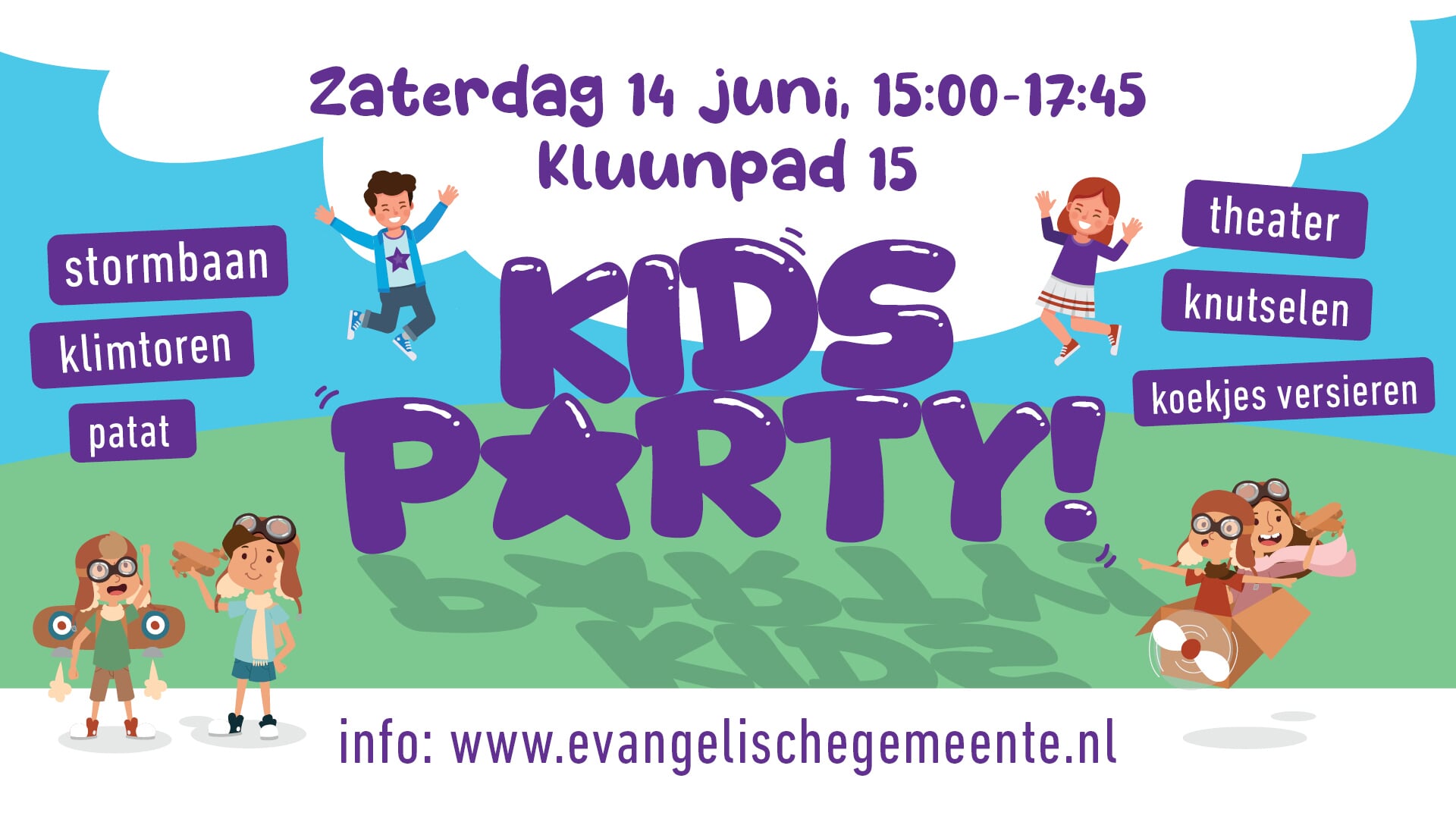 Kidsparty in Zeewolde