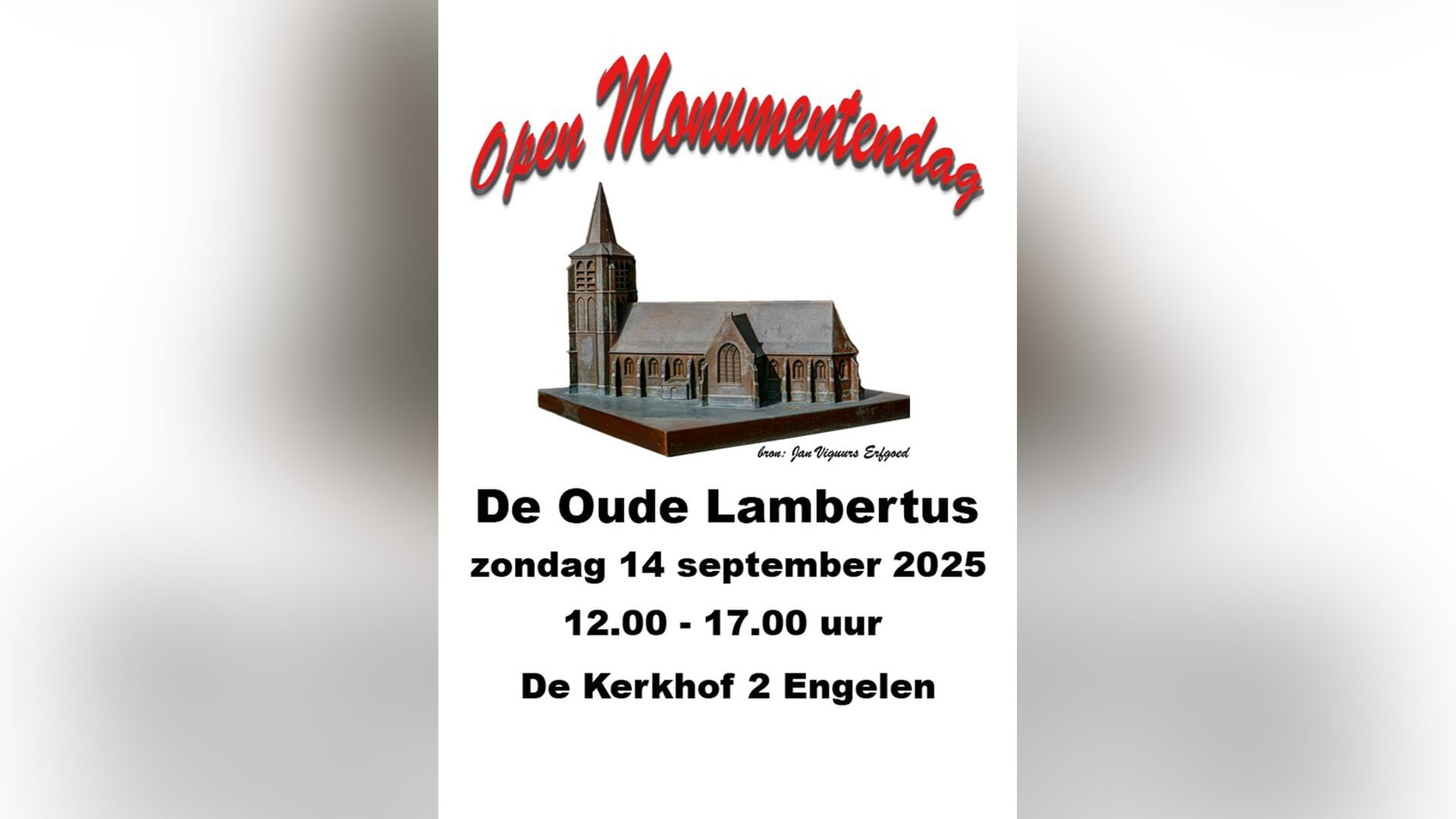 Open Monumentendag in Engelen