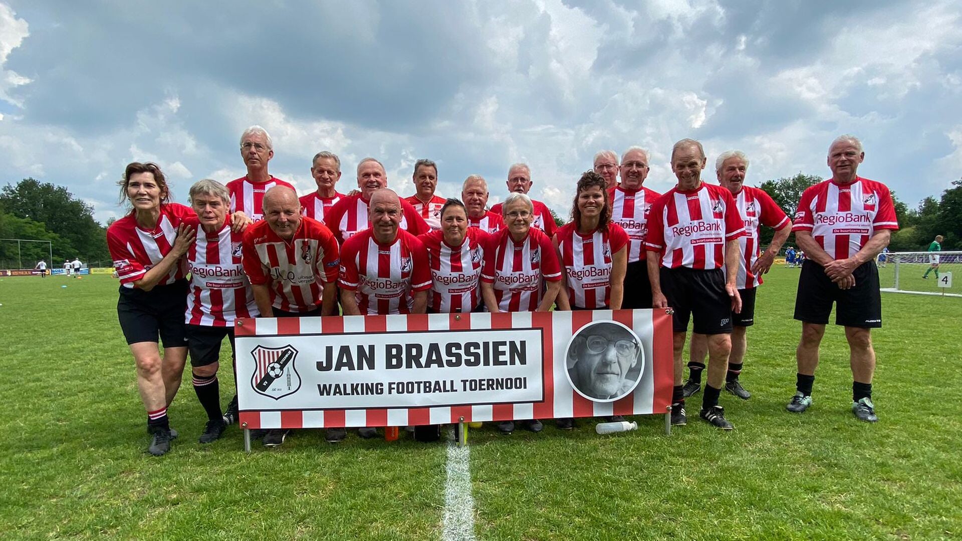 Tweede editie Jan Brassien Walking Football Toernooi krijgt internationale allure