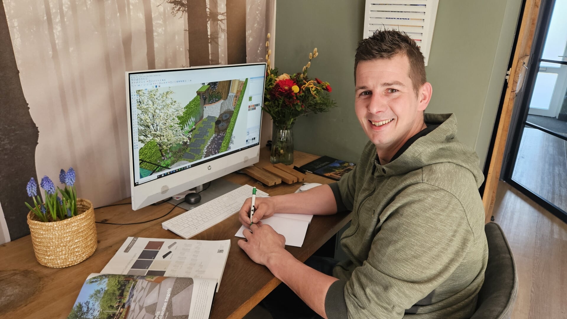 Van vakman tot virtueel tuinontwerper: Studio Heldergroen laat tuindromen vooraf al leven