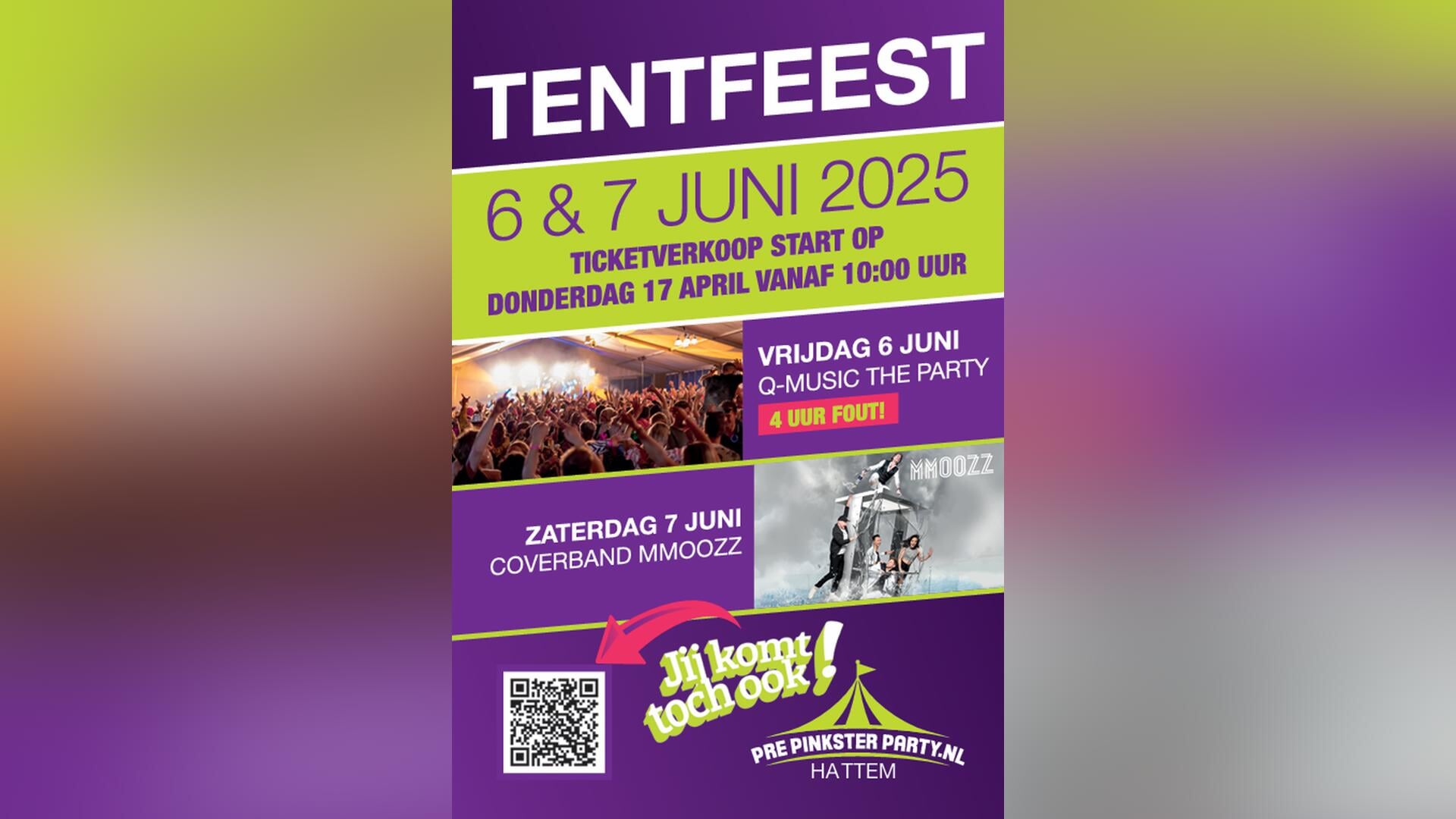 Feest tijdens Pre Pinkster Party