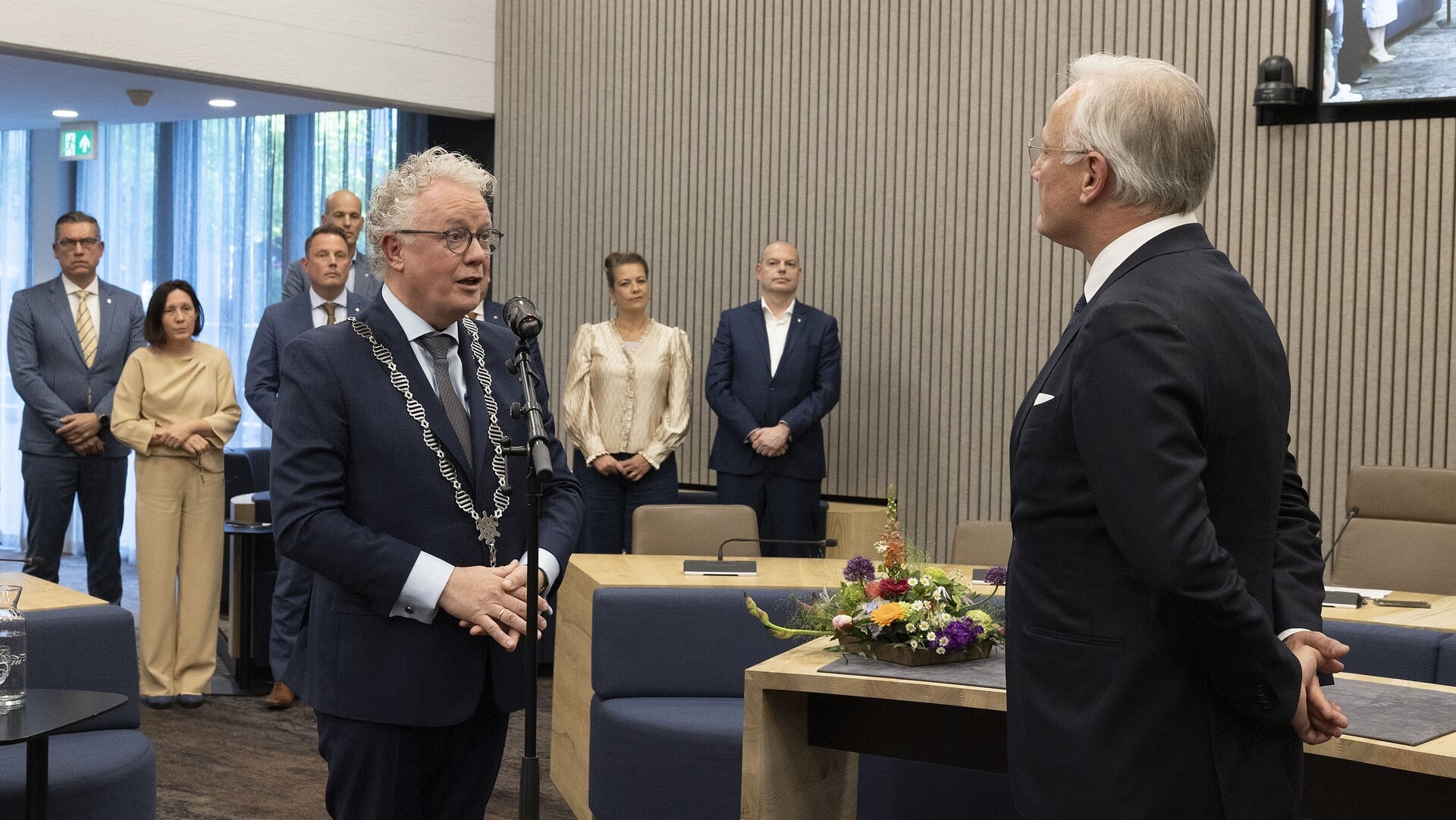 Jean Paul Gebben officieel nog 6 jaar burgemeester: ‘Dronten blijft een prachtige gemeente’