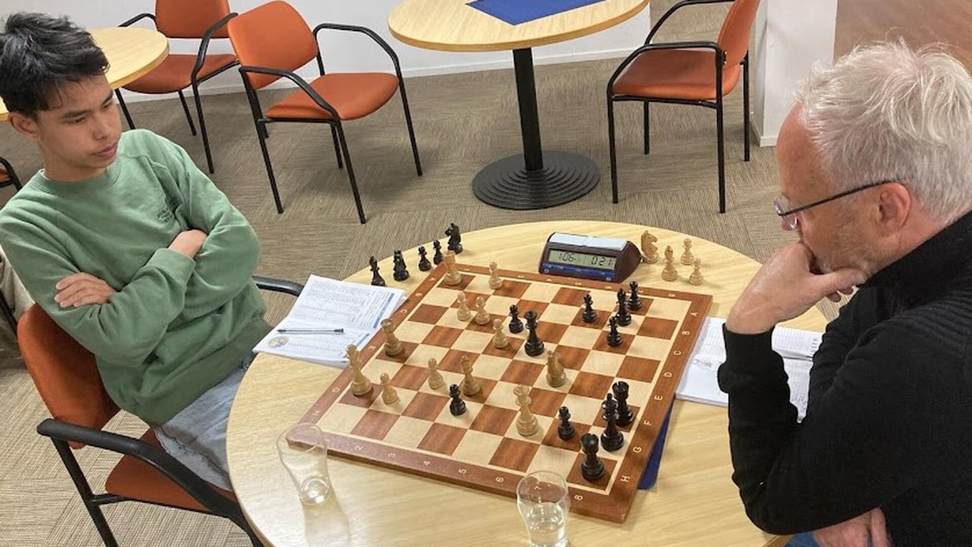 Stavast en Ponne steviger aan kop in slotfase schaakcompetitie Steenwijk