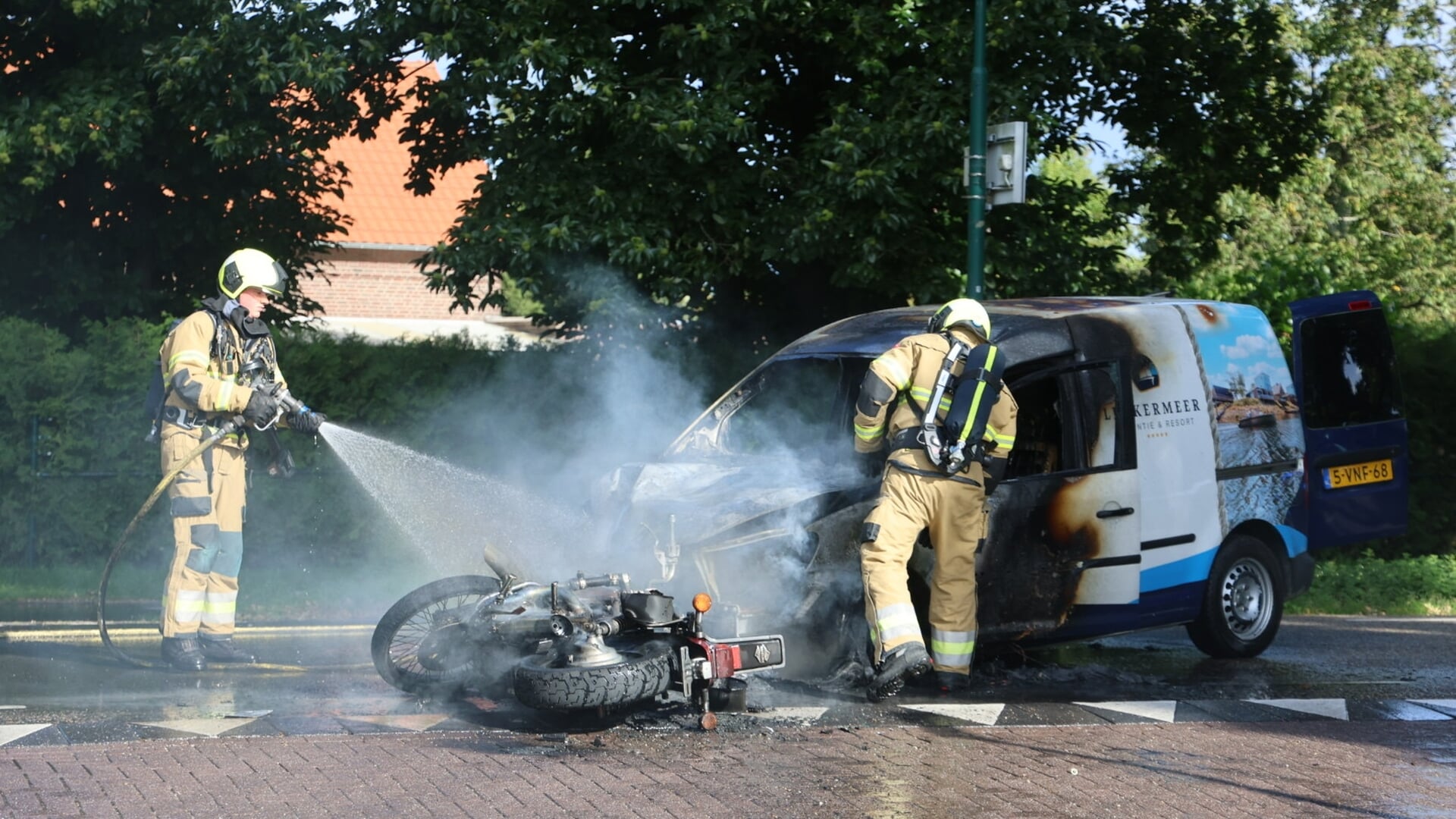 Een persoon omgekomen bij ongeval tussen Maashees en Vierlingsbeek