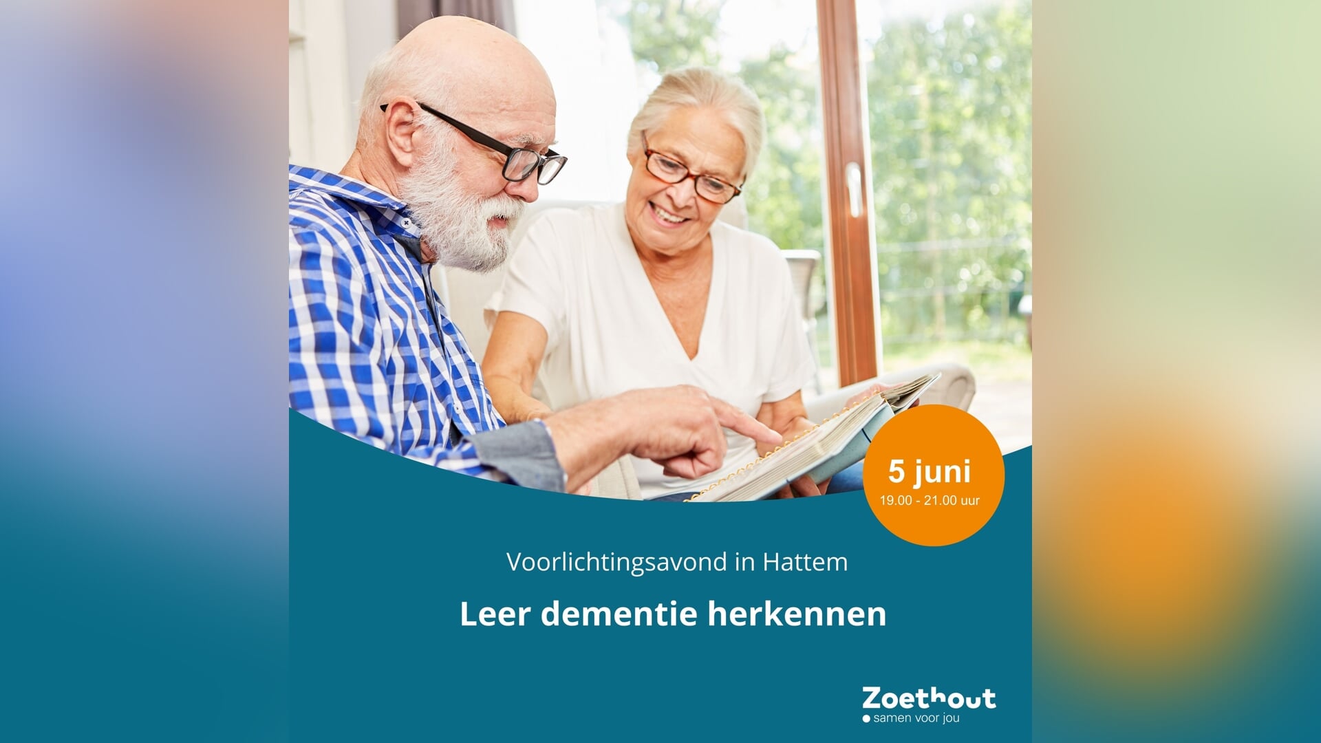 Gratis voorlichtingsavond over dementie