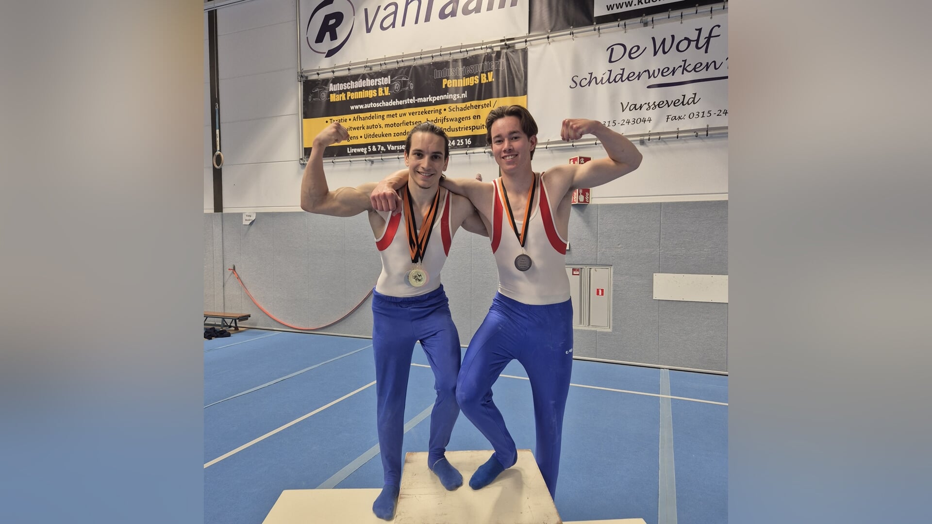 Turners uit Zeewolde nemen medailles mee terug