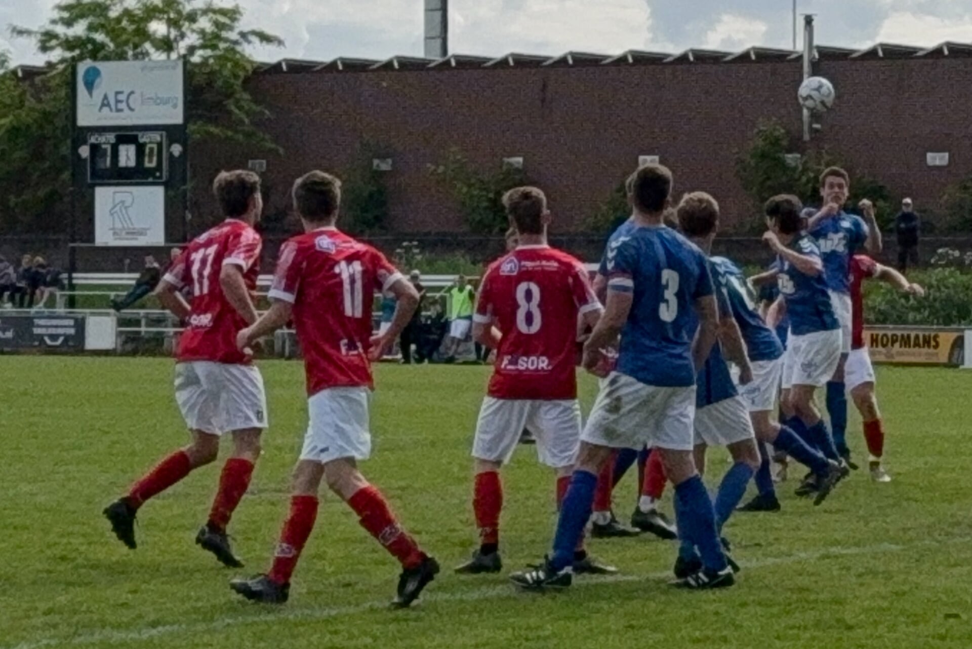 Wedstrijd Sambeek uitgesteld