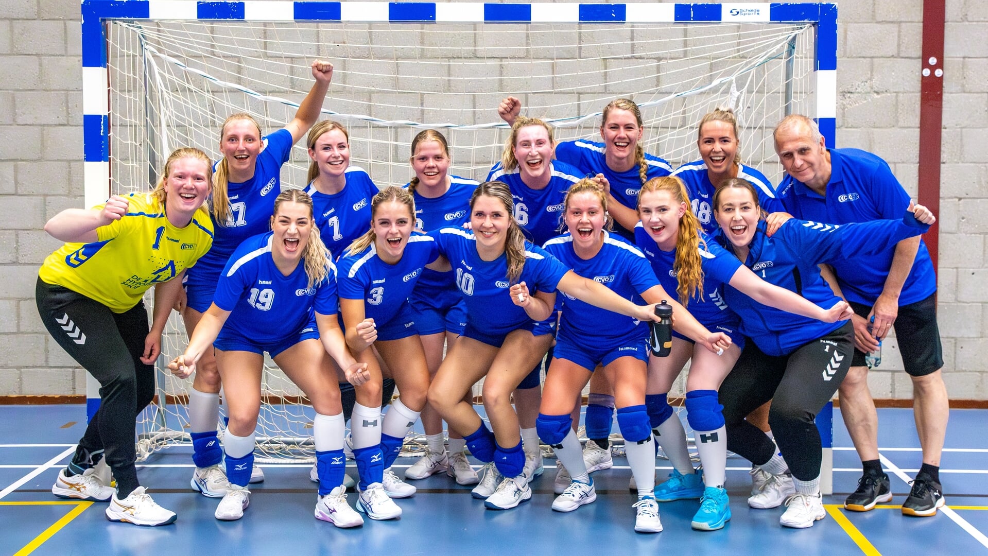 CVO handbaldames naar halve finale