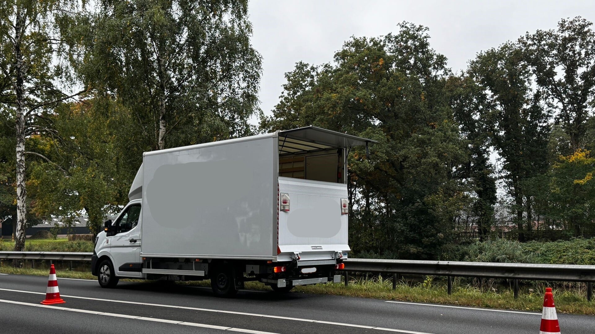 Kopstaart aanrijding op N279