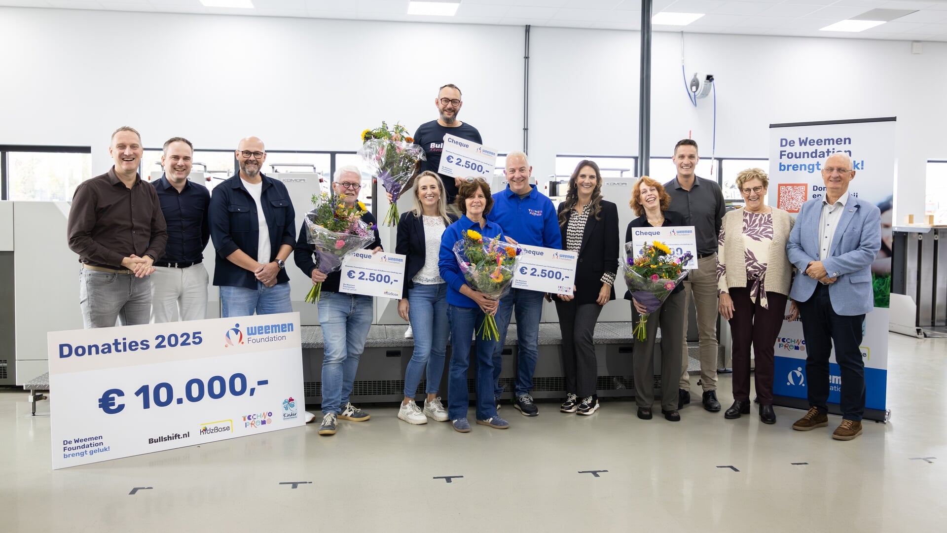 Weemen sluit 50-jarig jubileum af met donaties via eigen Foundation