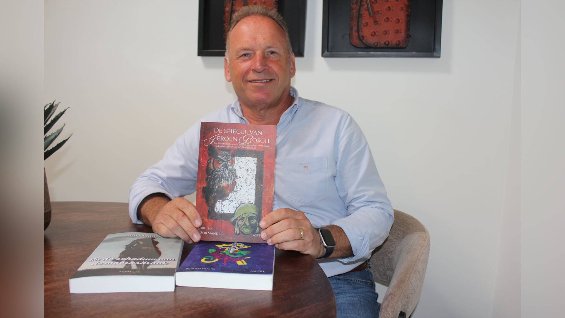 Rob Manders: “Een boek schrijven stond op mijn bucketlist”