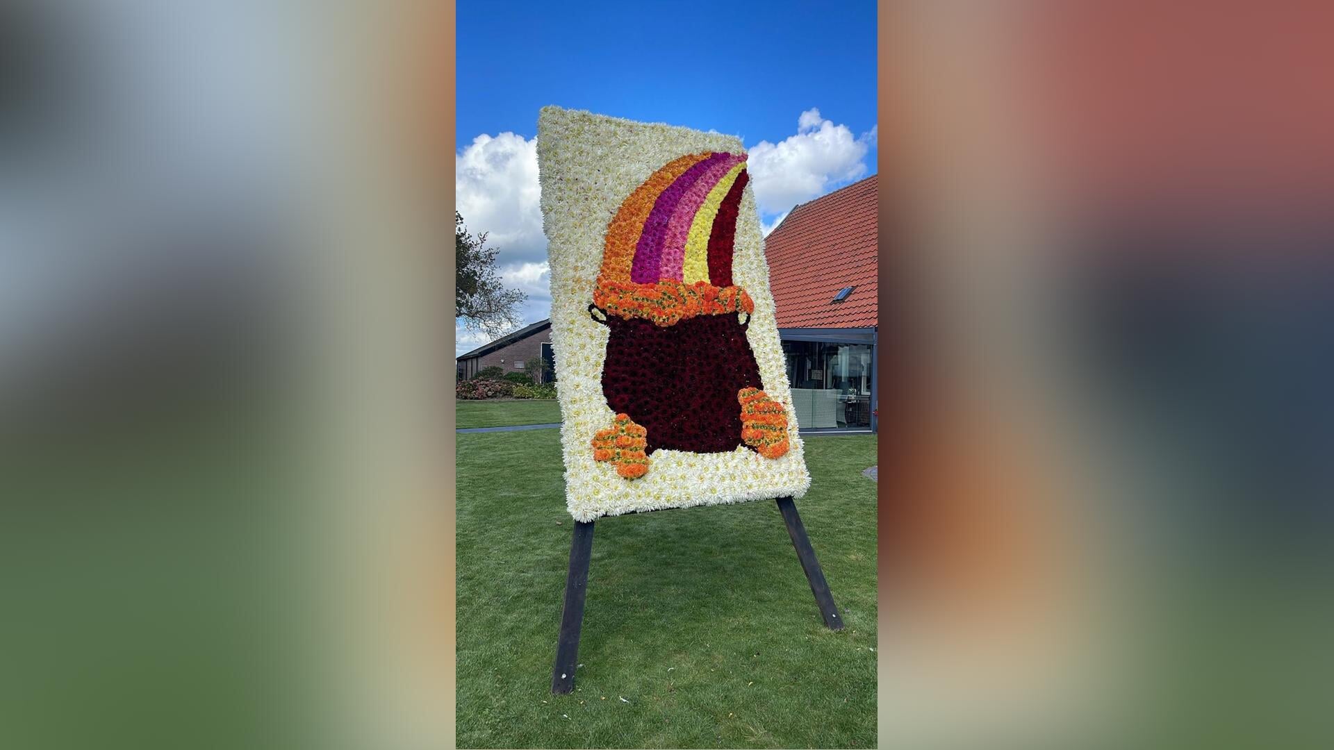 Corso Frederiksoord organiseert creatieve mozaïeken met dahlia’s tijdens corsoweekend: aanmelden kan