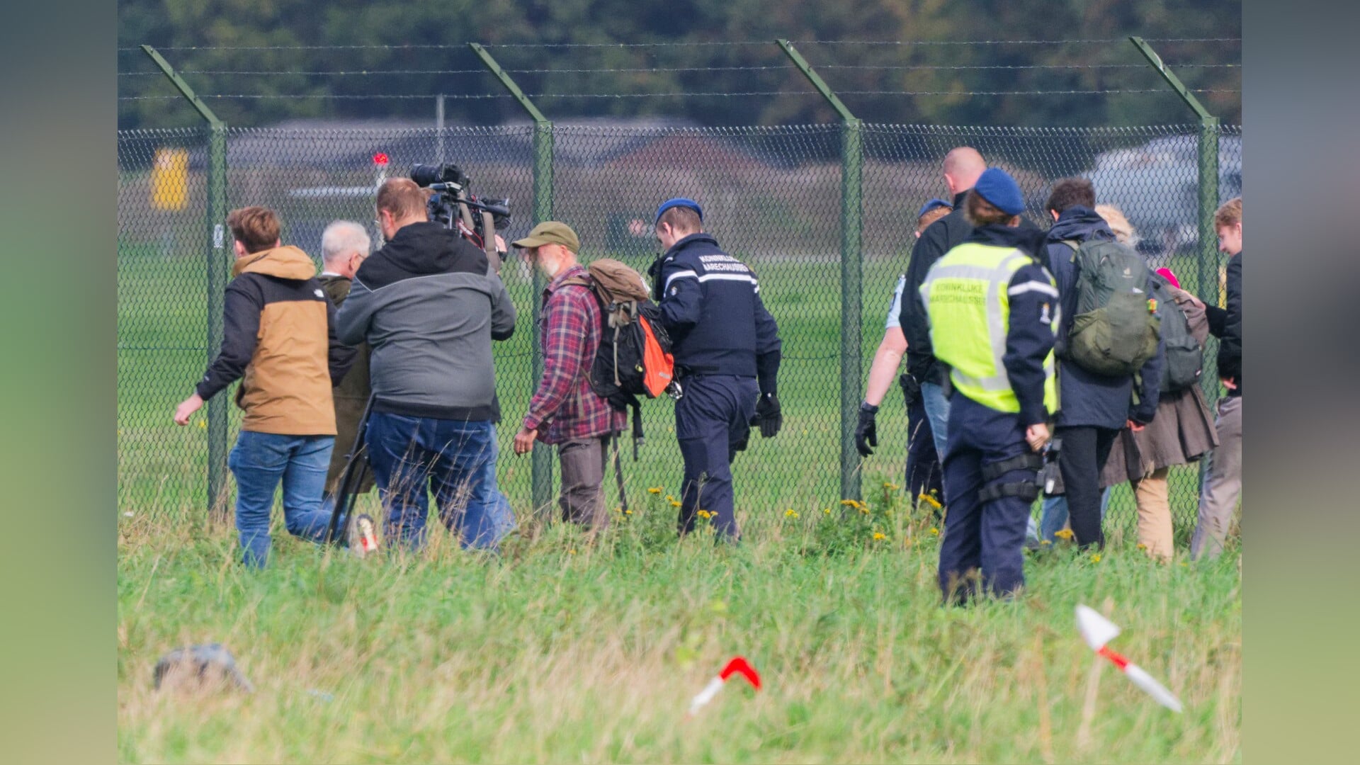Demonstranten opgepakt bij grote NAVO-oefening Volkel