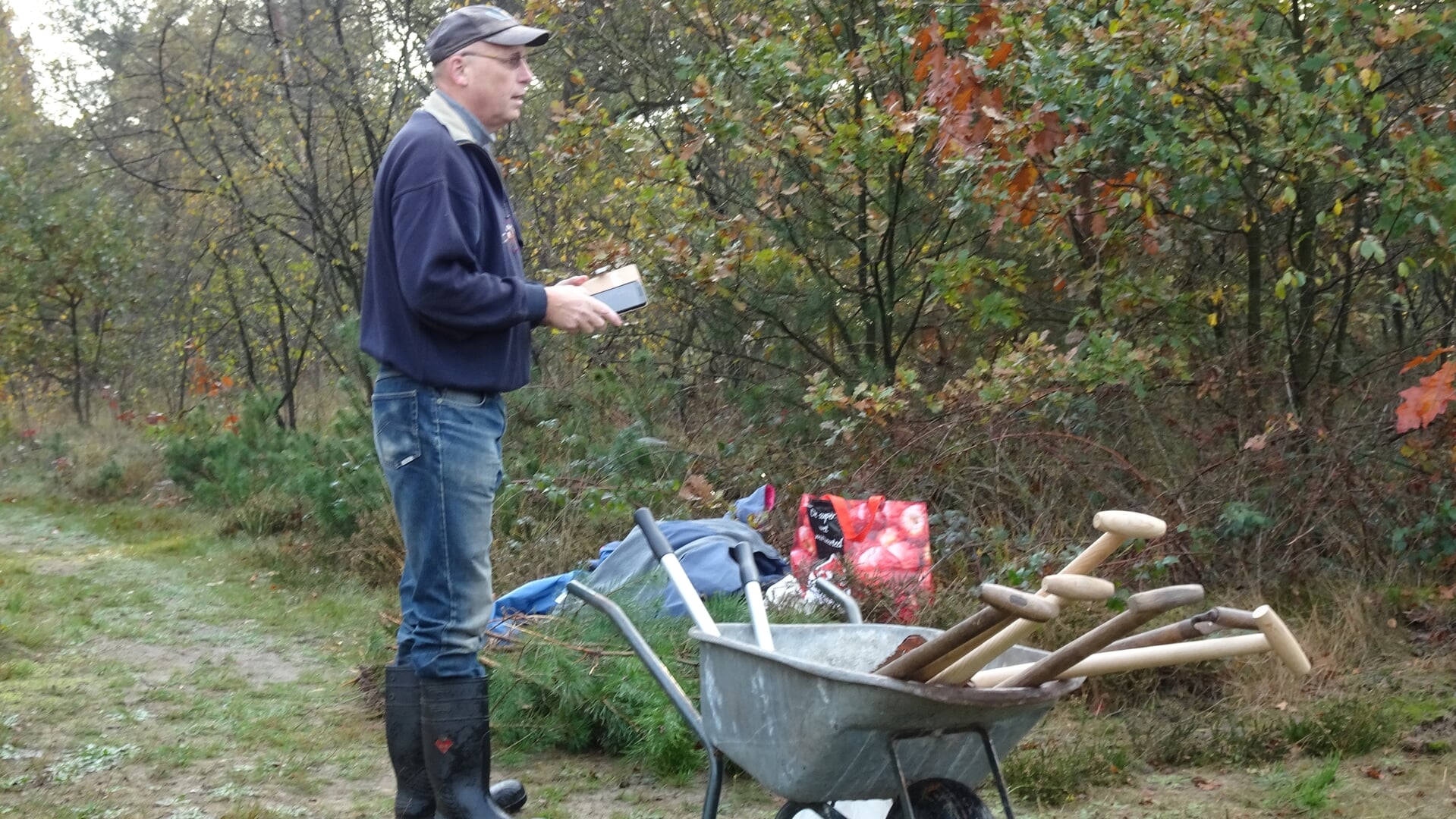 IVN Veghel doet mee met de Natuurwerkdag in het Hurkske