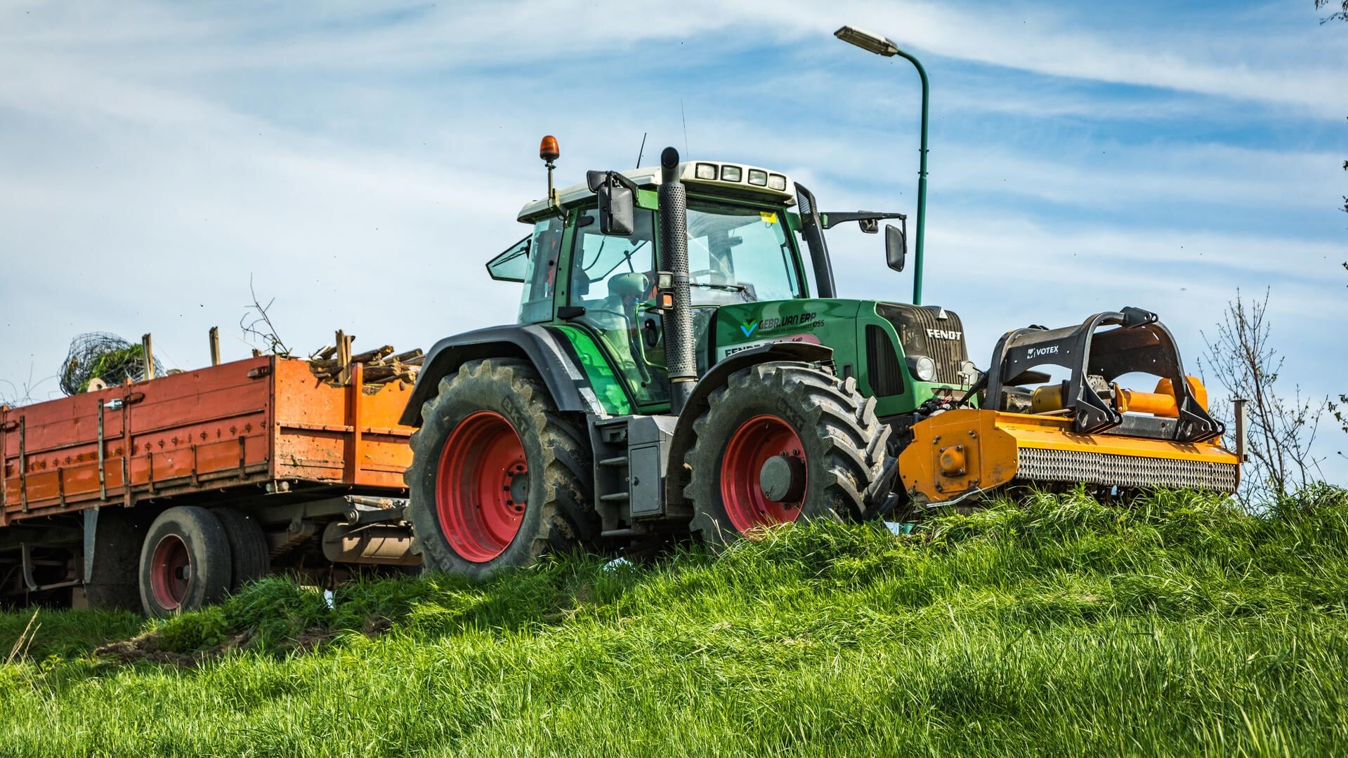 Maaiwerkzaamheden in de gemeente Meierijstad