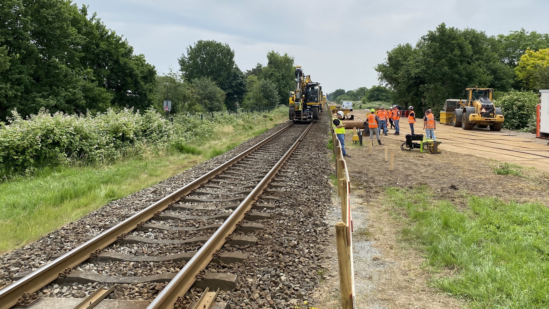 Begin november geen treinen tussen Cuijk en Nijmegen vanwege werkzaamheden aan het spoor