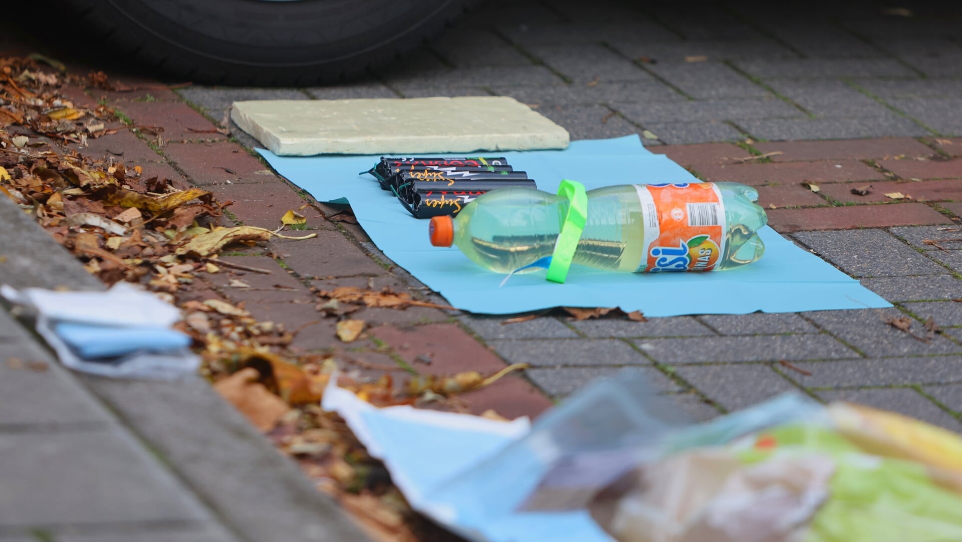 Zelfgemaakt explosief gevonden bij winkelcentrum in Den Bosch
