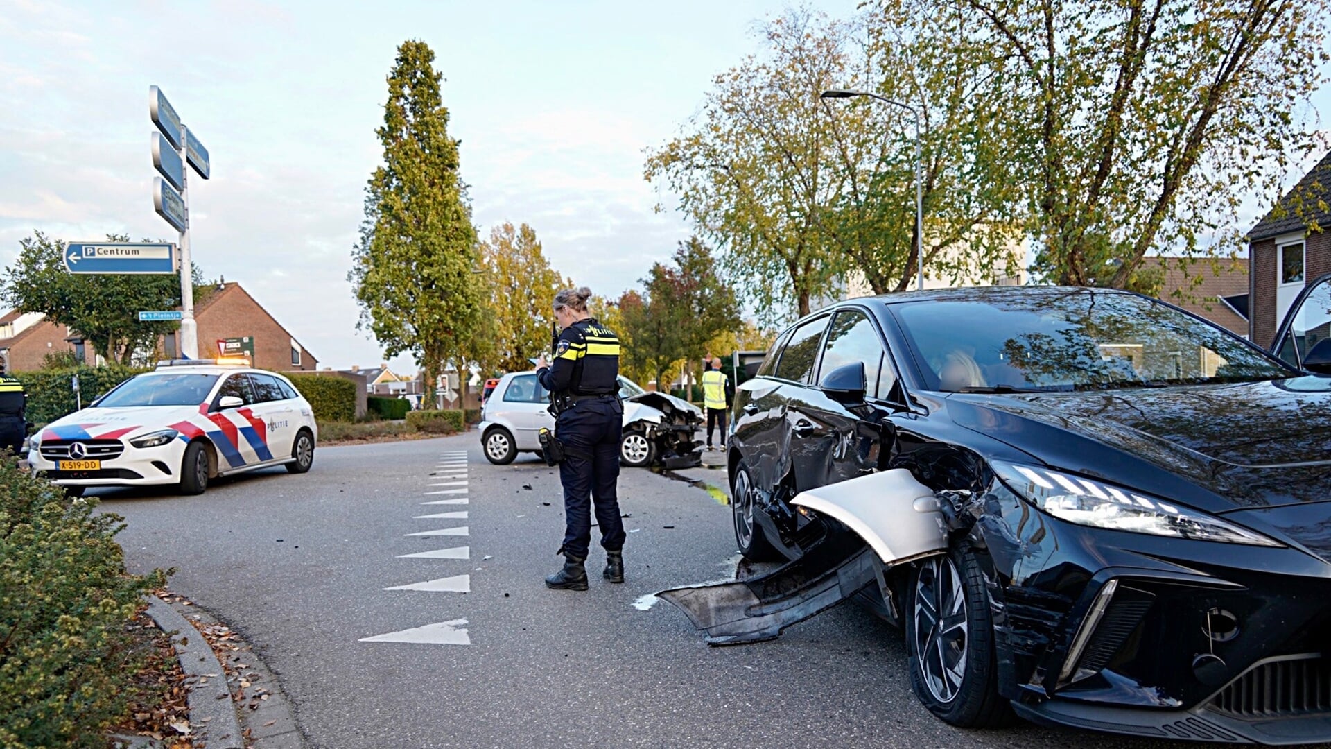 Twee voertuigen betrokken bij ongeval in Boxmeer