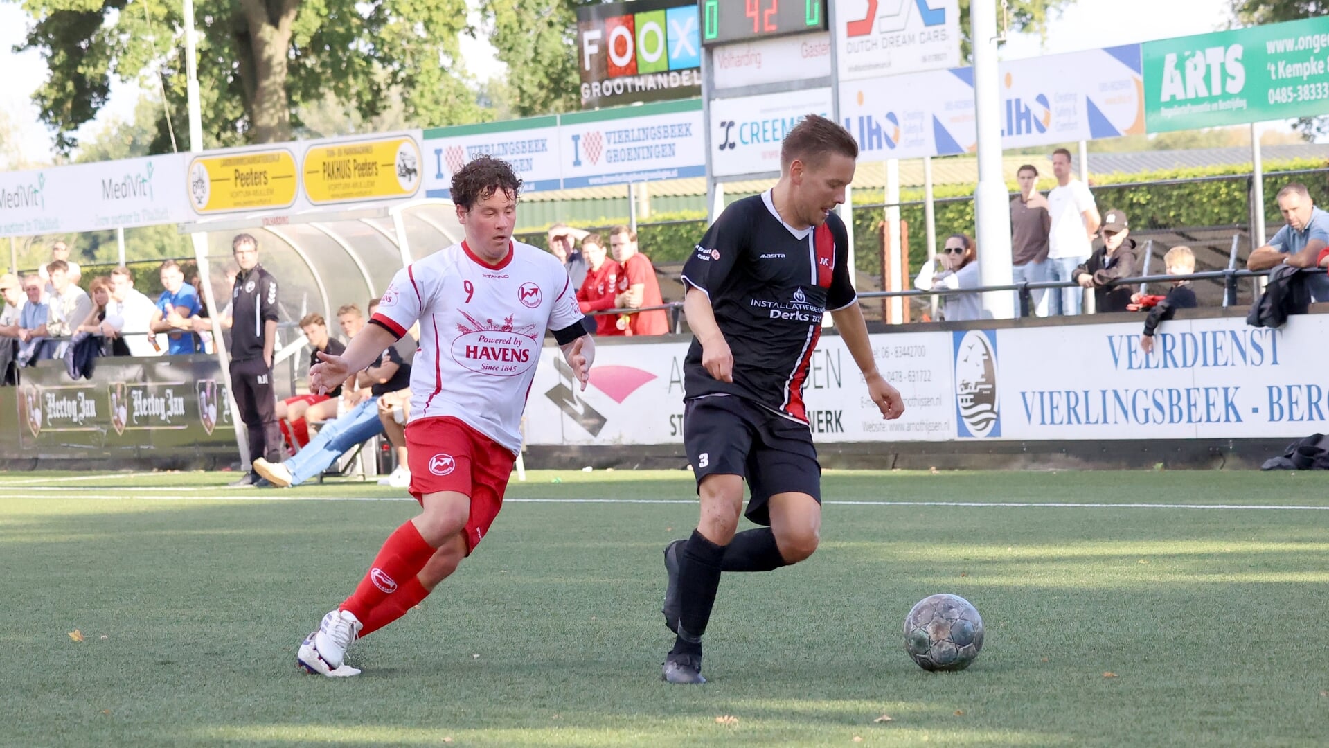 1E: Volharding verspeelt 0-2 voorsprong bij koploper, boosheid na gelijkmaker