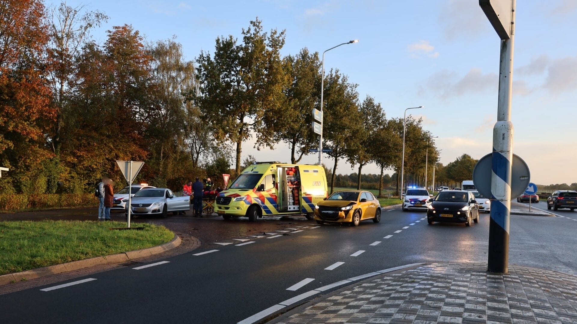 Ongeluk op de N272 bij Oploo zorgt voor verkeersdrukte