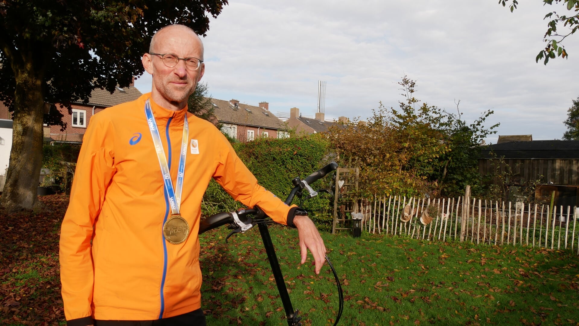 Atleet Peter Mijsberg zet alles op alles om te winnen
