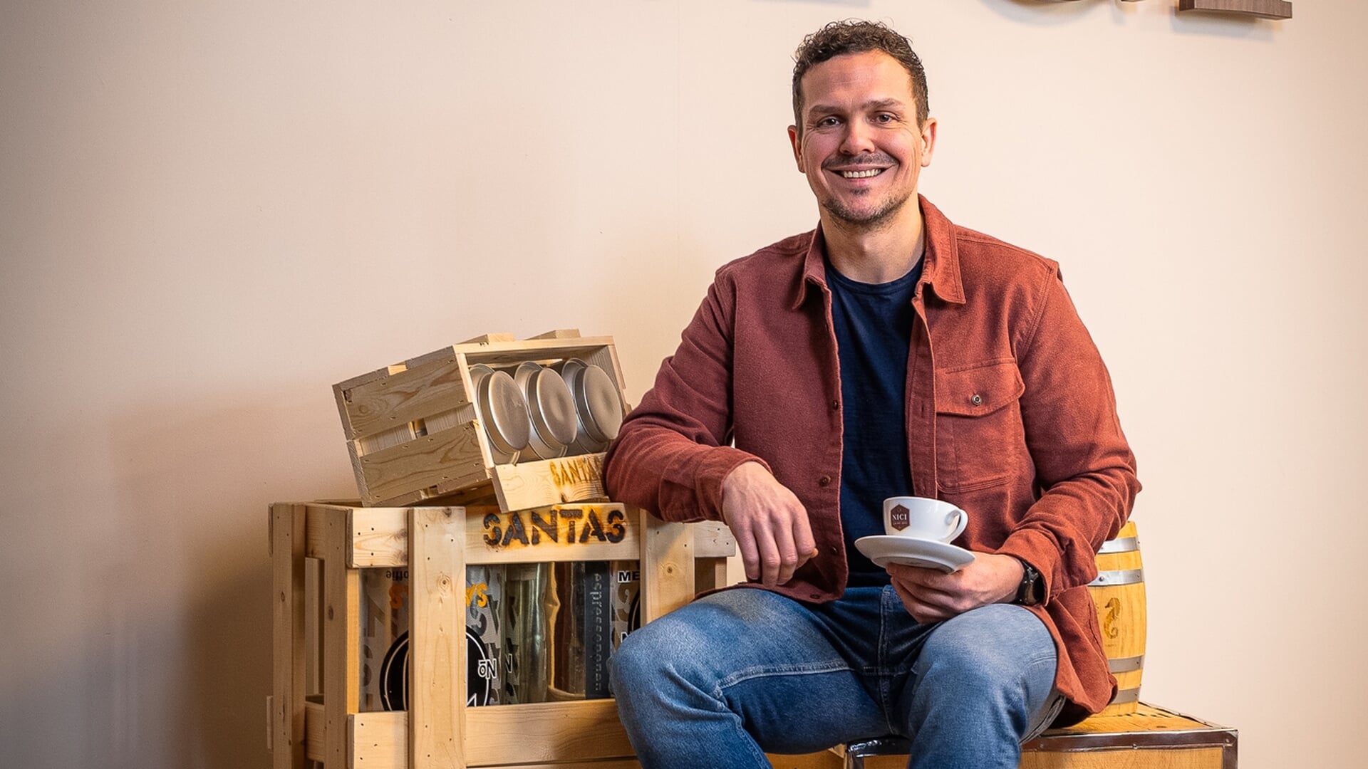 Randy levert koffie in heel Nederland, maar blijft graag regionaal betrokken