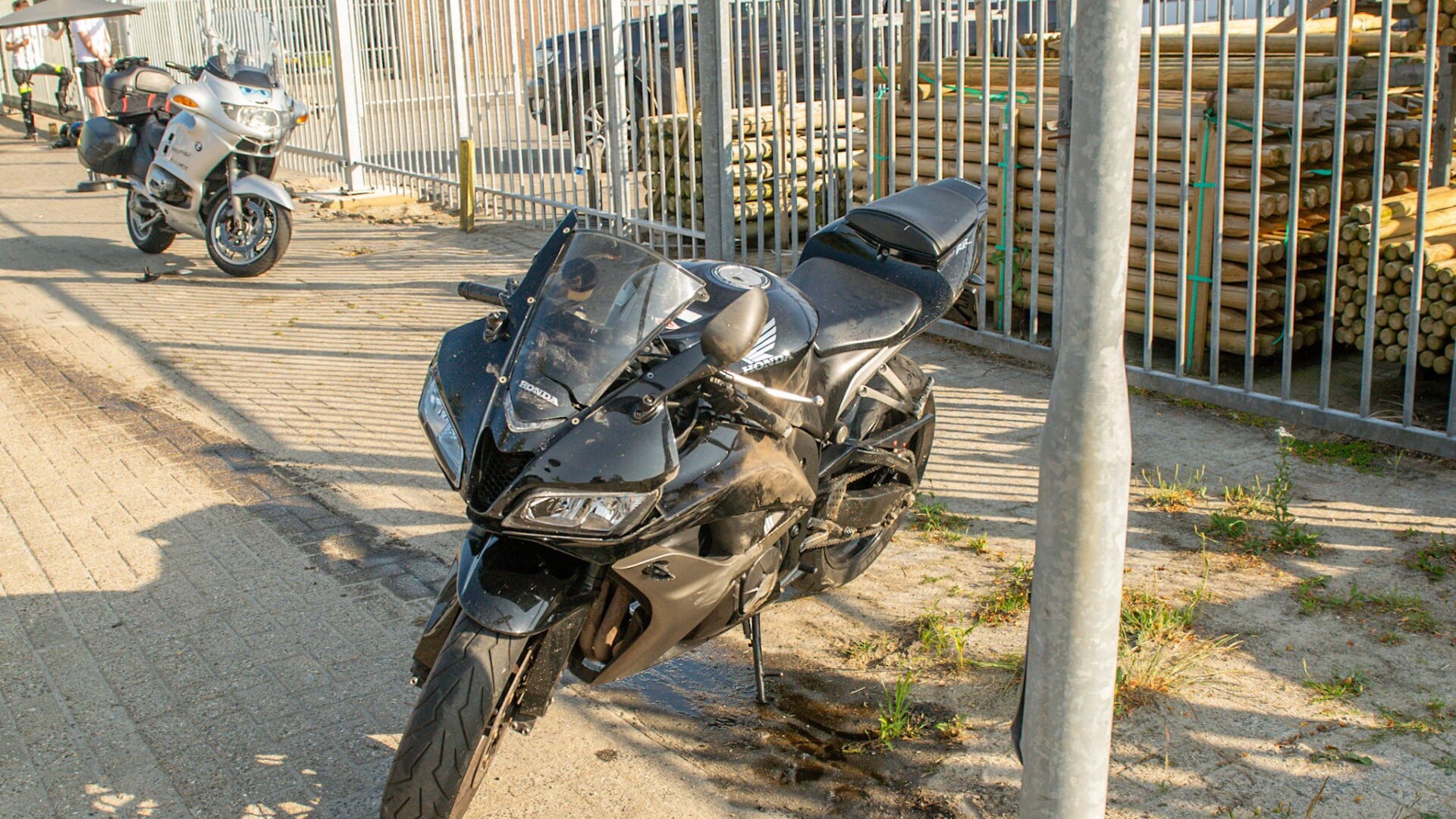 Motorrijder gewond na botsing met andere motor