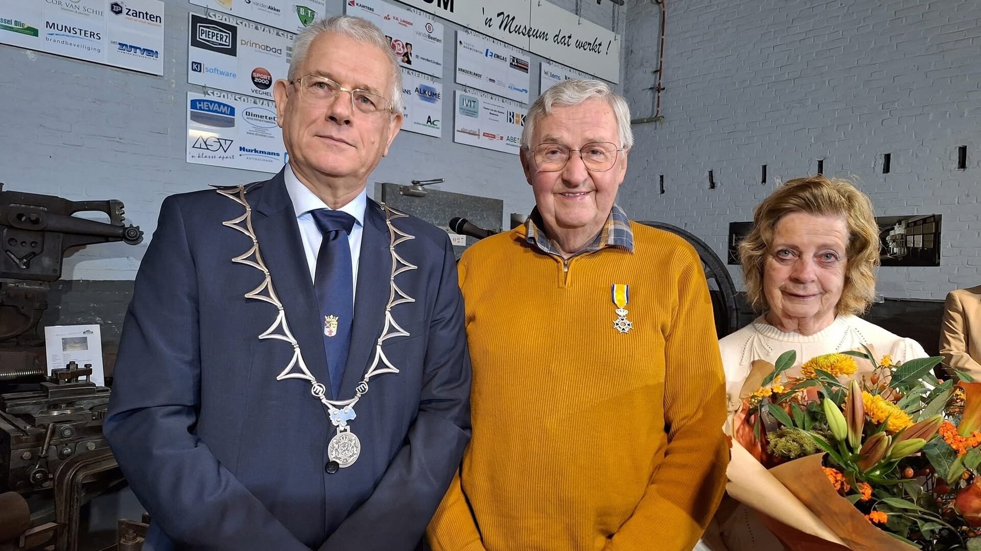 Piet van der Poel krijgt een Koninklijke onderscheiding