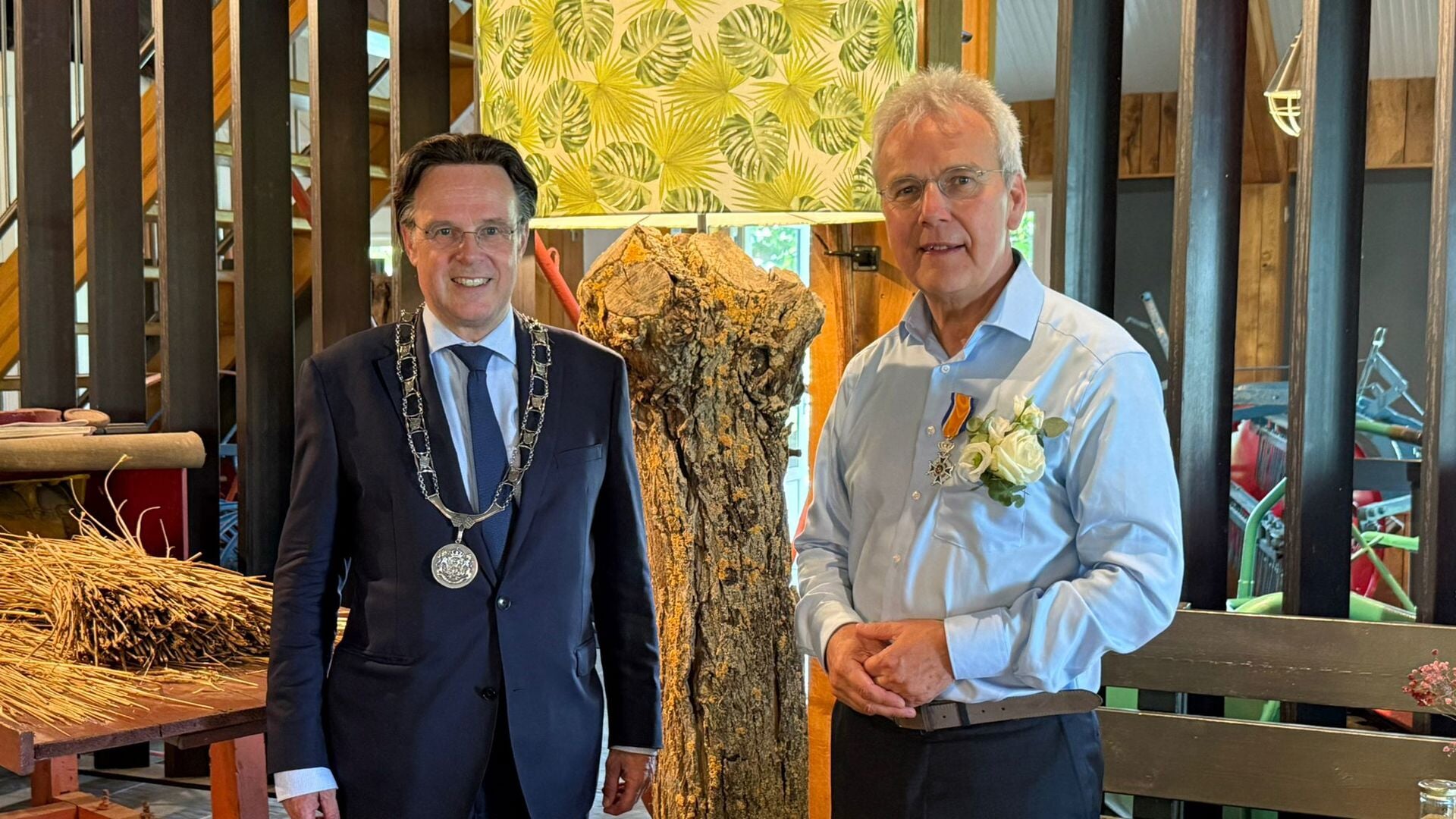 Koninklijke onderscheiding voor Jan Haverkate uit Hasselt