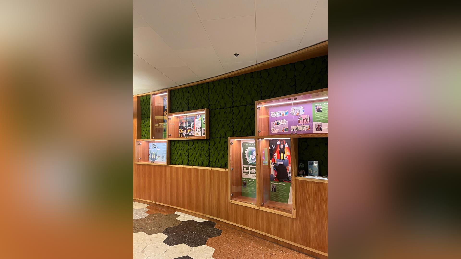 Expositie over jonge mantelzorgers in Jeroen Bosch Ziekenhuis