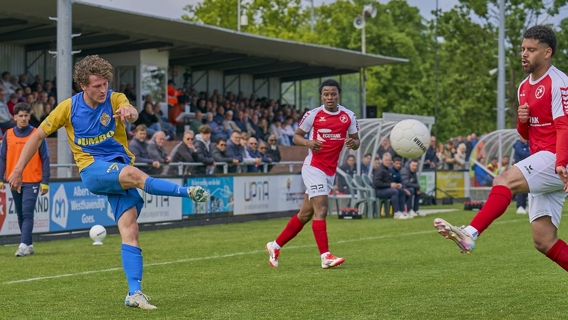 In uitduels goed presterend Blauw Geel’38 treft V.V. GOES dat thuis al wekenlang excelleert