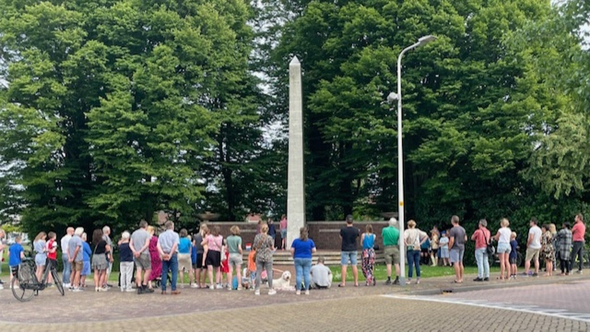 Voor tweede keer dit jaar een herdenking bij monument