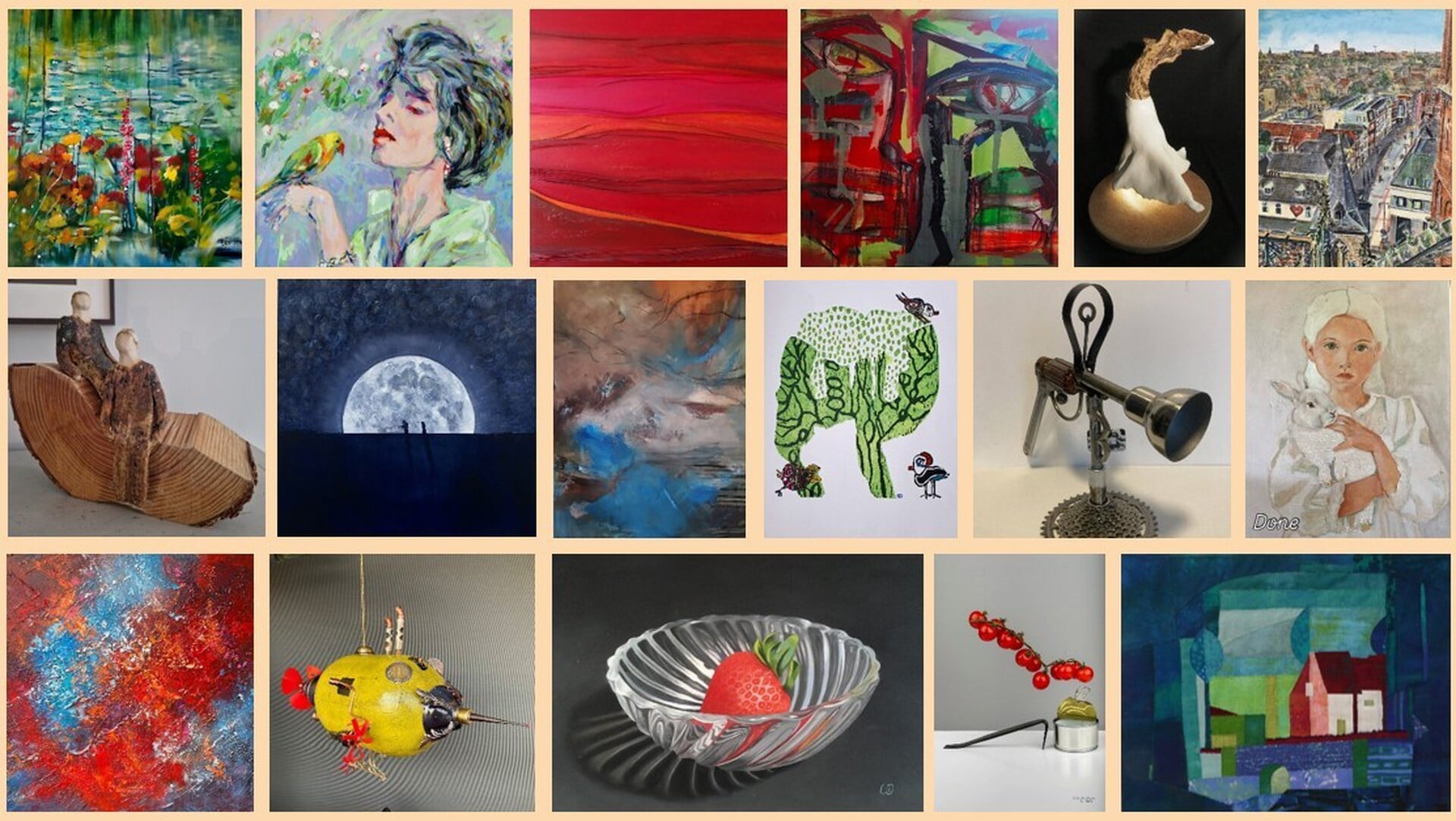 Opening ‘Wintersalon 2025’ bij KuBra-Art Galerie in Rosmalen