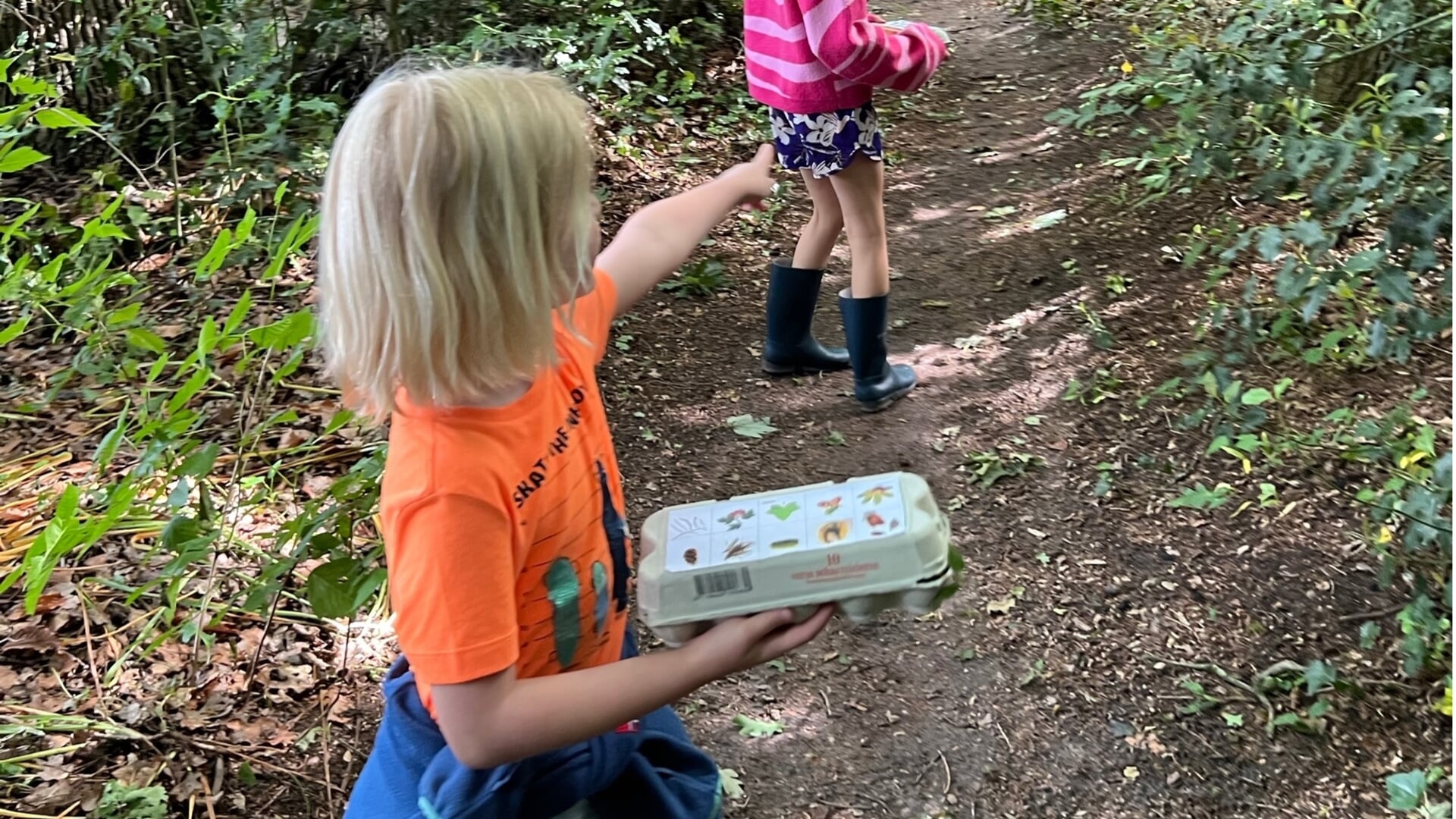 Herfstwandeling IVN bij Kinderboerderij Noord