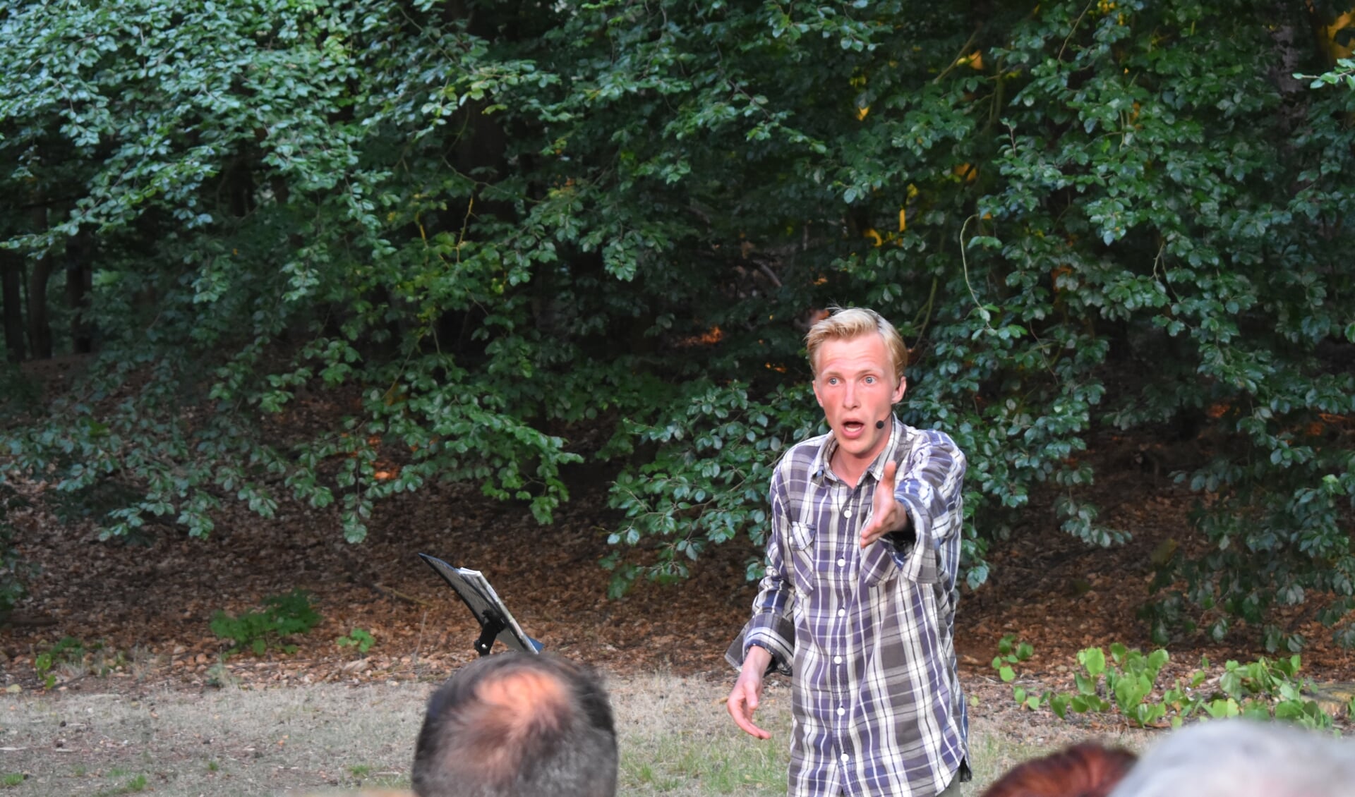 Theatermaker Folkert Wesseling na twee jaar weer op het podium