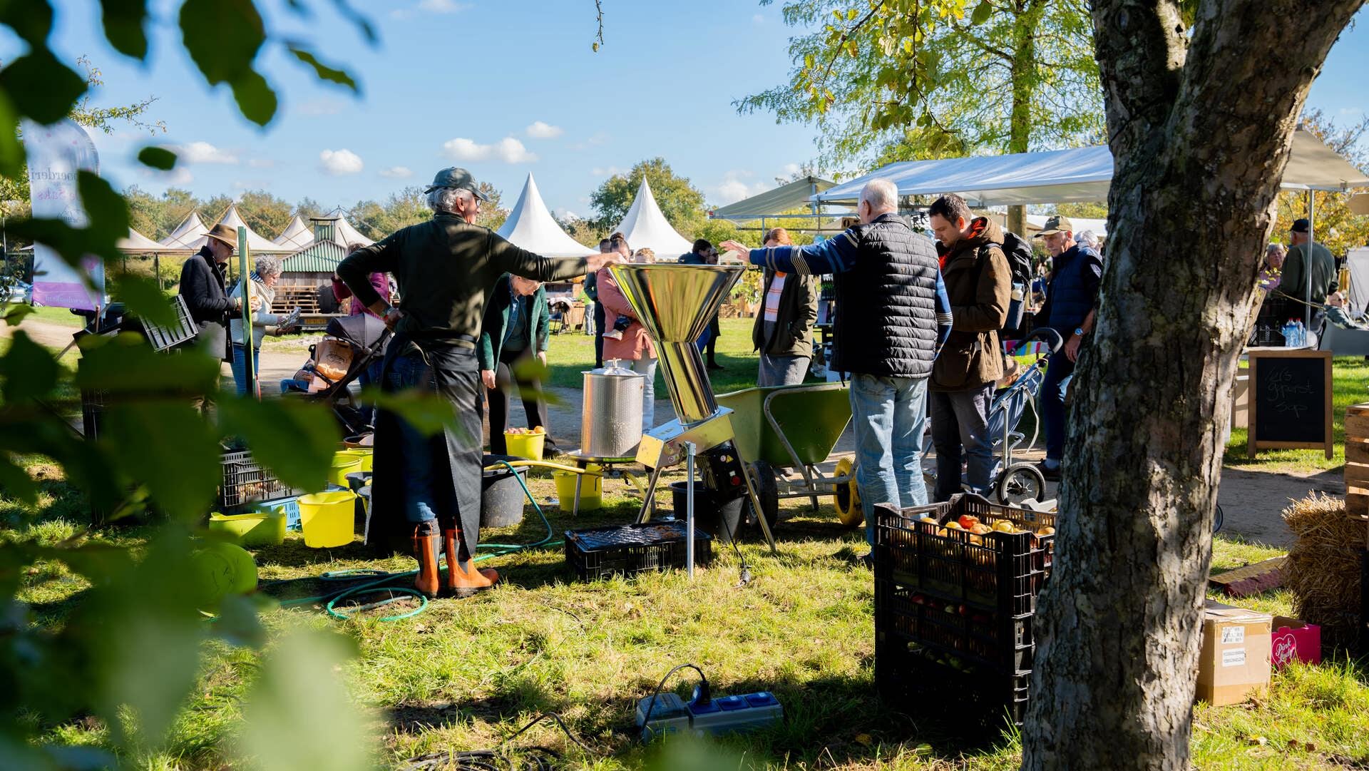 De smaak naar meer 2025: Proef, leer en ontdek op de streekmarkt en fruitpersdag op zaterdag 4 oktob