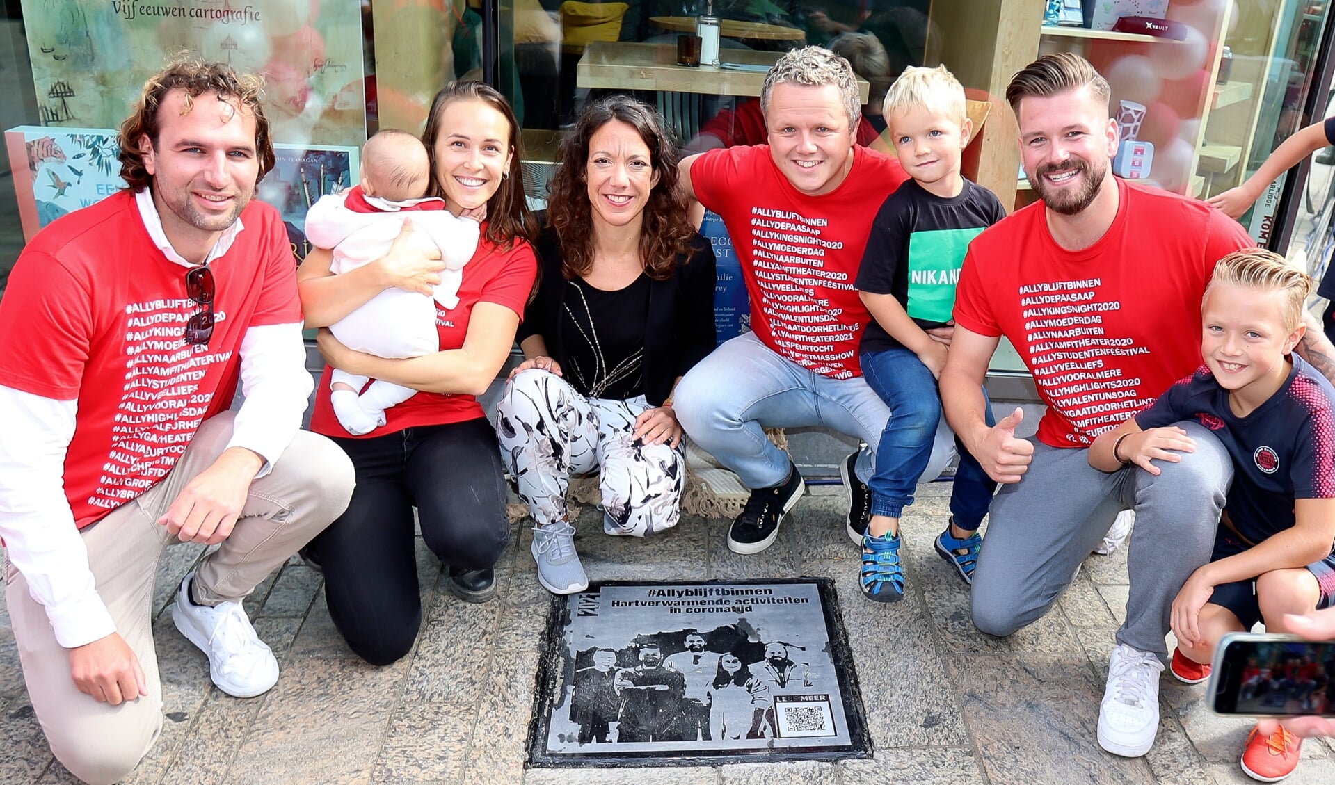 Tegel voor Allyblijftbinnen in Walk of Fame Almere - Almere DEZE WEEK ...