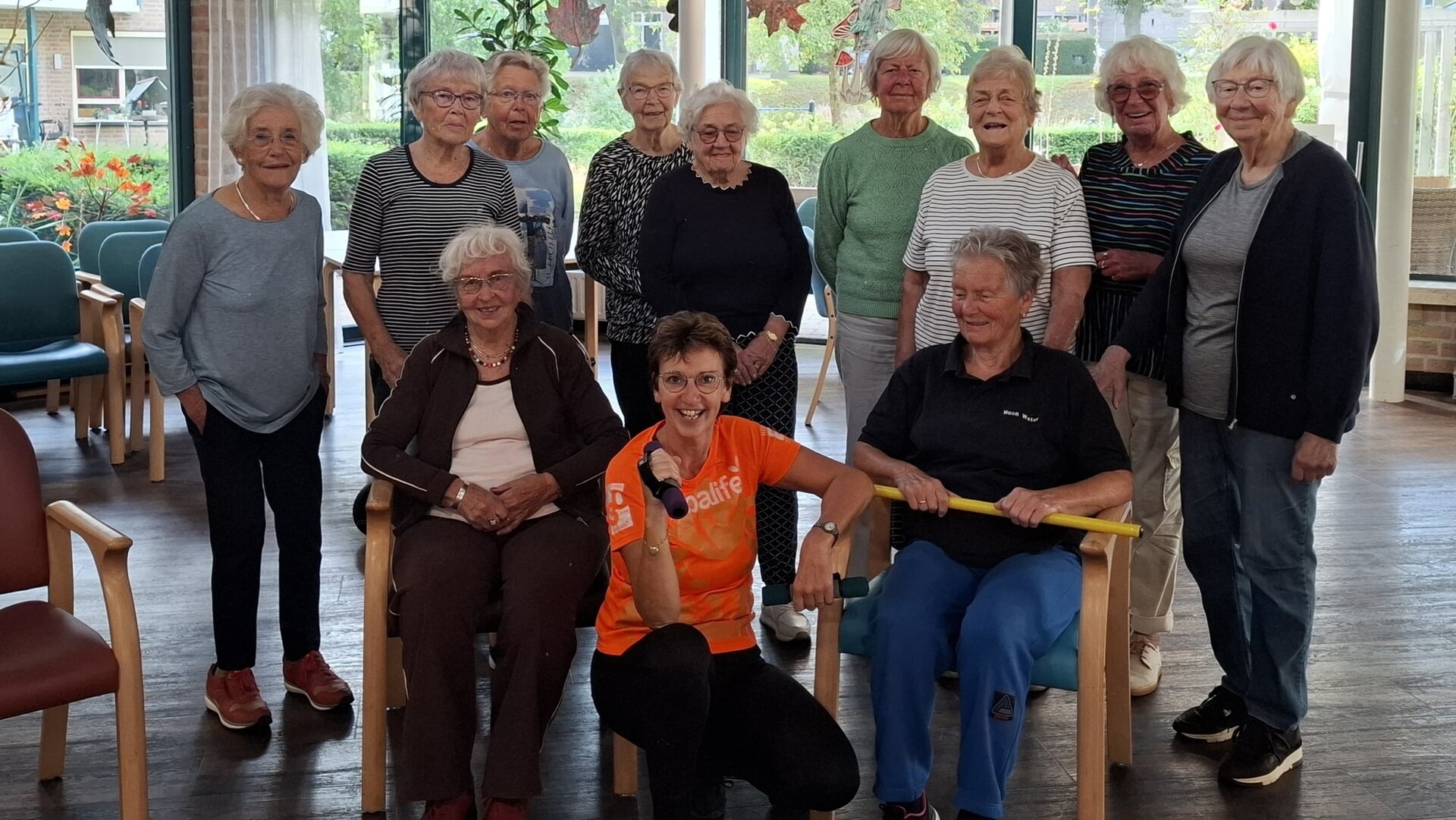 Anita van den Berg geeft 20 jaar seniorengym: Bewegen, lachen en samen fit blijven