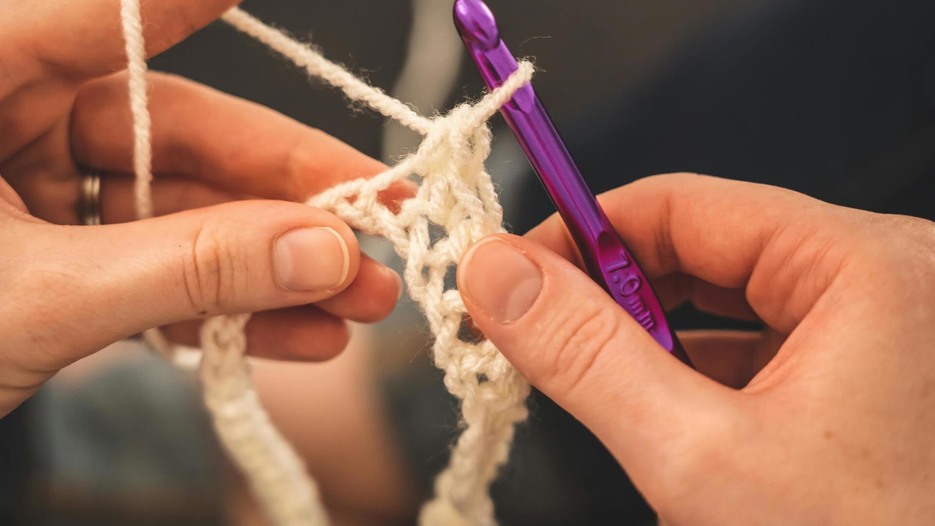 Creatieve haakochtend in de bibliotheek