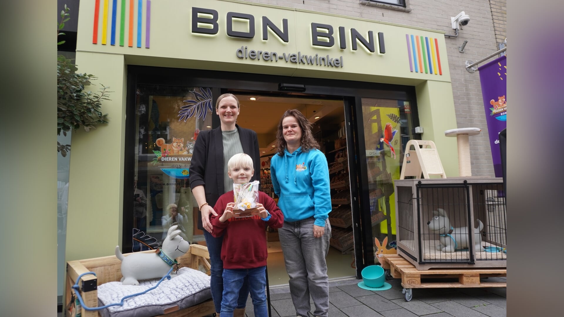 Dierendagfoto levert verrassingspakket op van Bon Bini