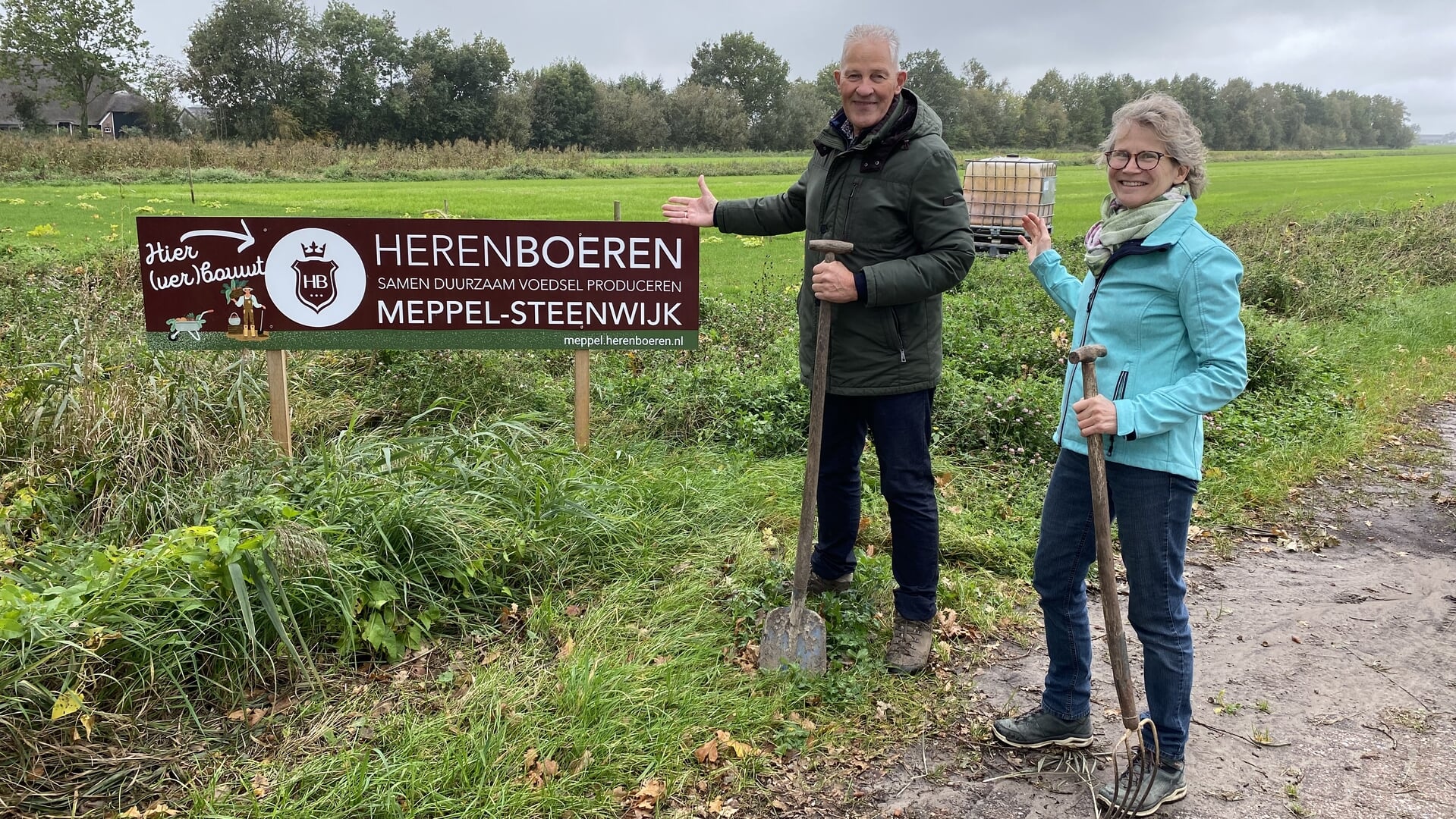 Herenboeren Meppel-Steenwijk timmert volop aan de weg: ‘Met 300 leden kunnen we van start gaan’