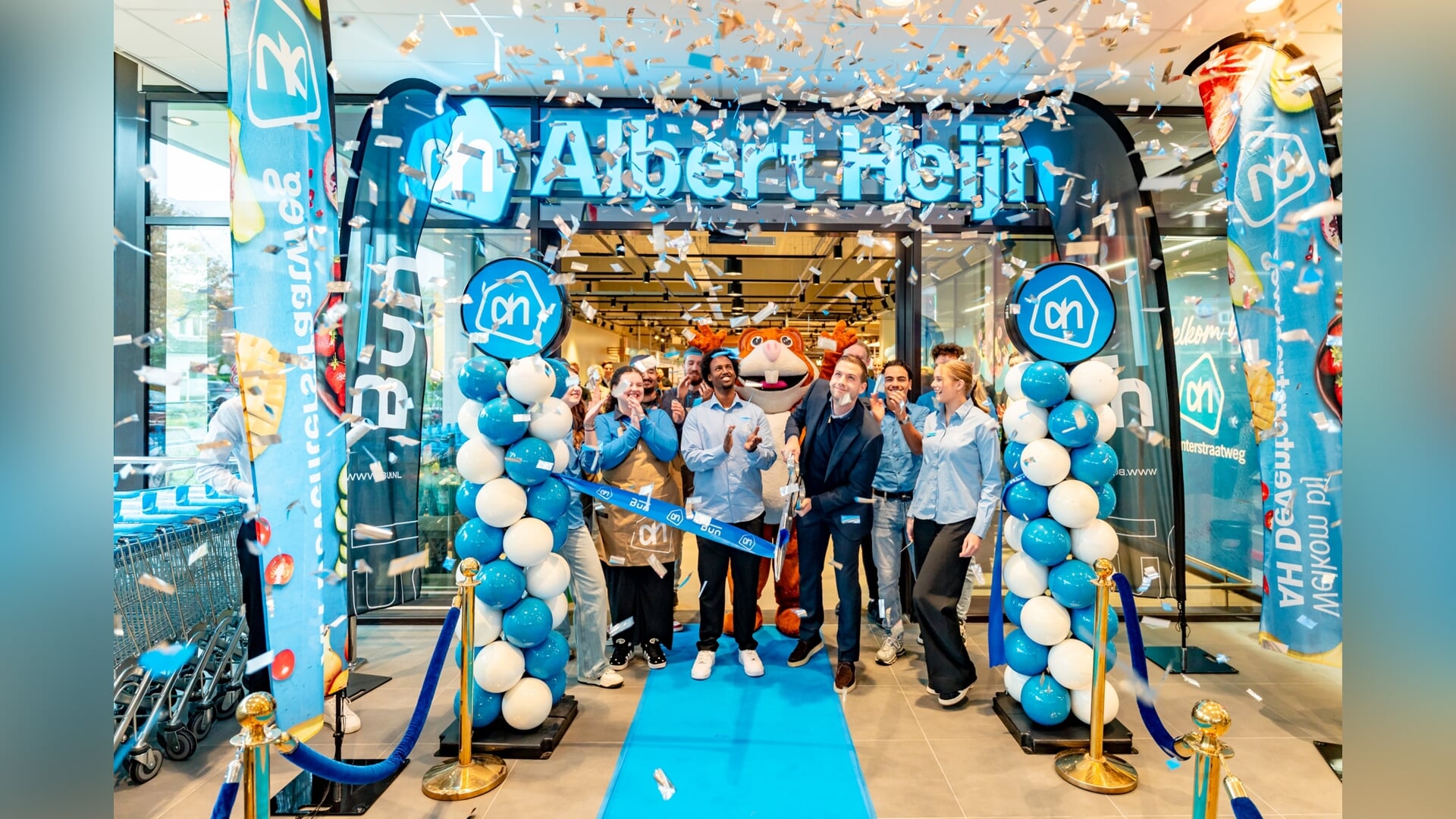 Nieuwe Albert Heijn Deventerstraatweg feestelijk geopend