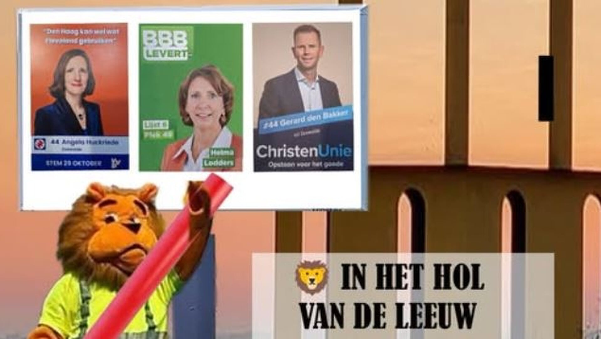 Verkiezingsgesprek in het Hol van De Leeuw: koffie met drie Zeewoldense Kamerkandidaten