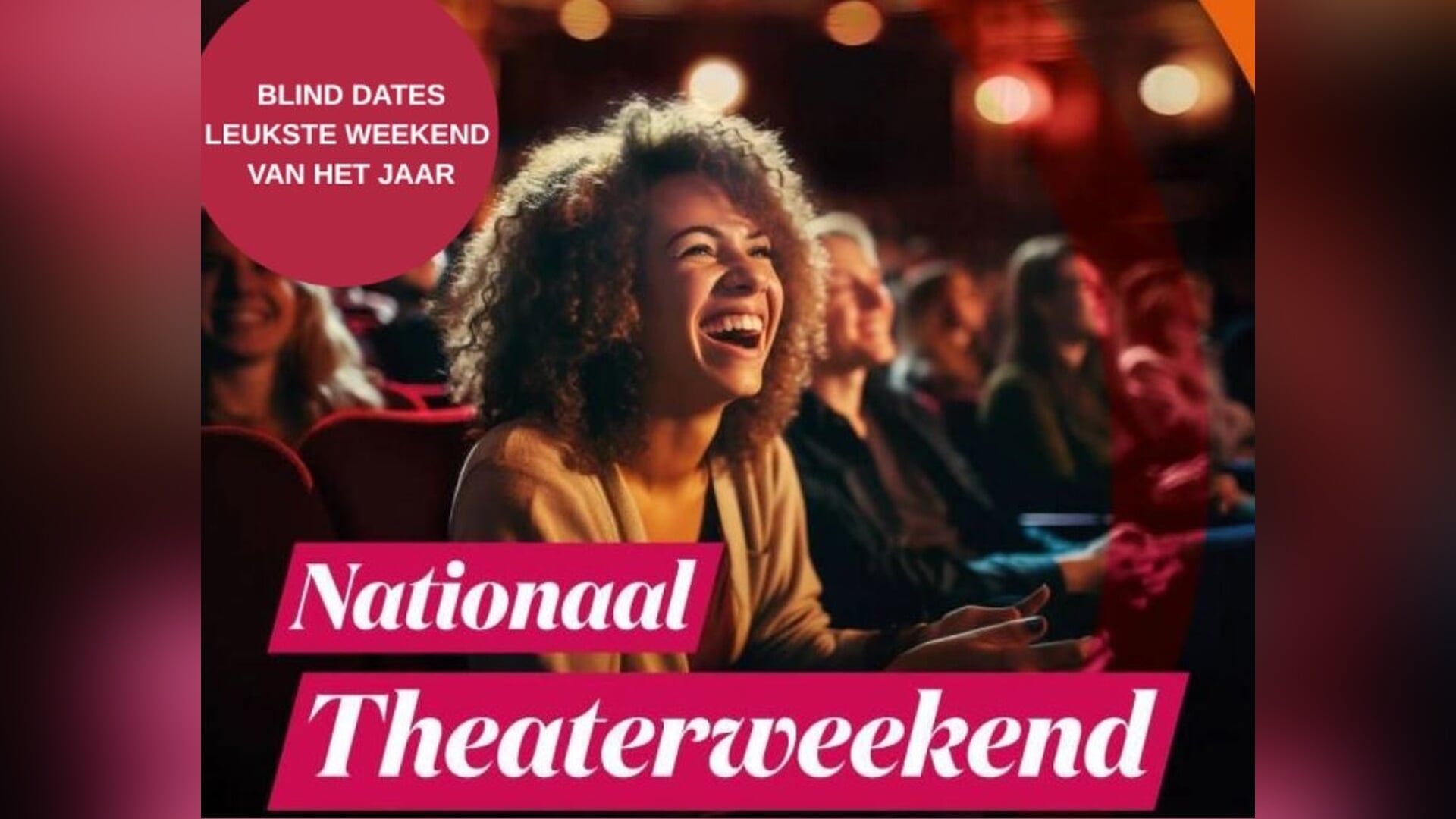 Blindtickets voor Nationaal Theaterweekend nu verkrijgbaar
