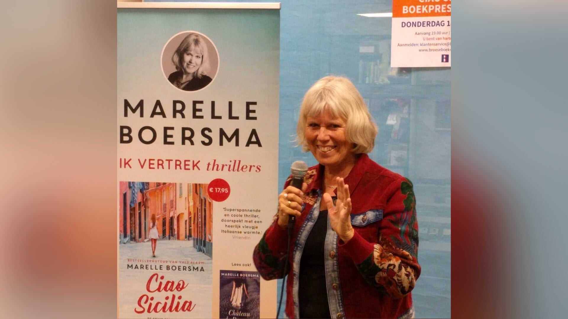 Schrijfworkshop door thrillerauteur Marelle Boersma