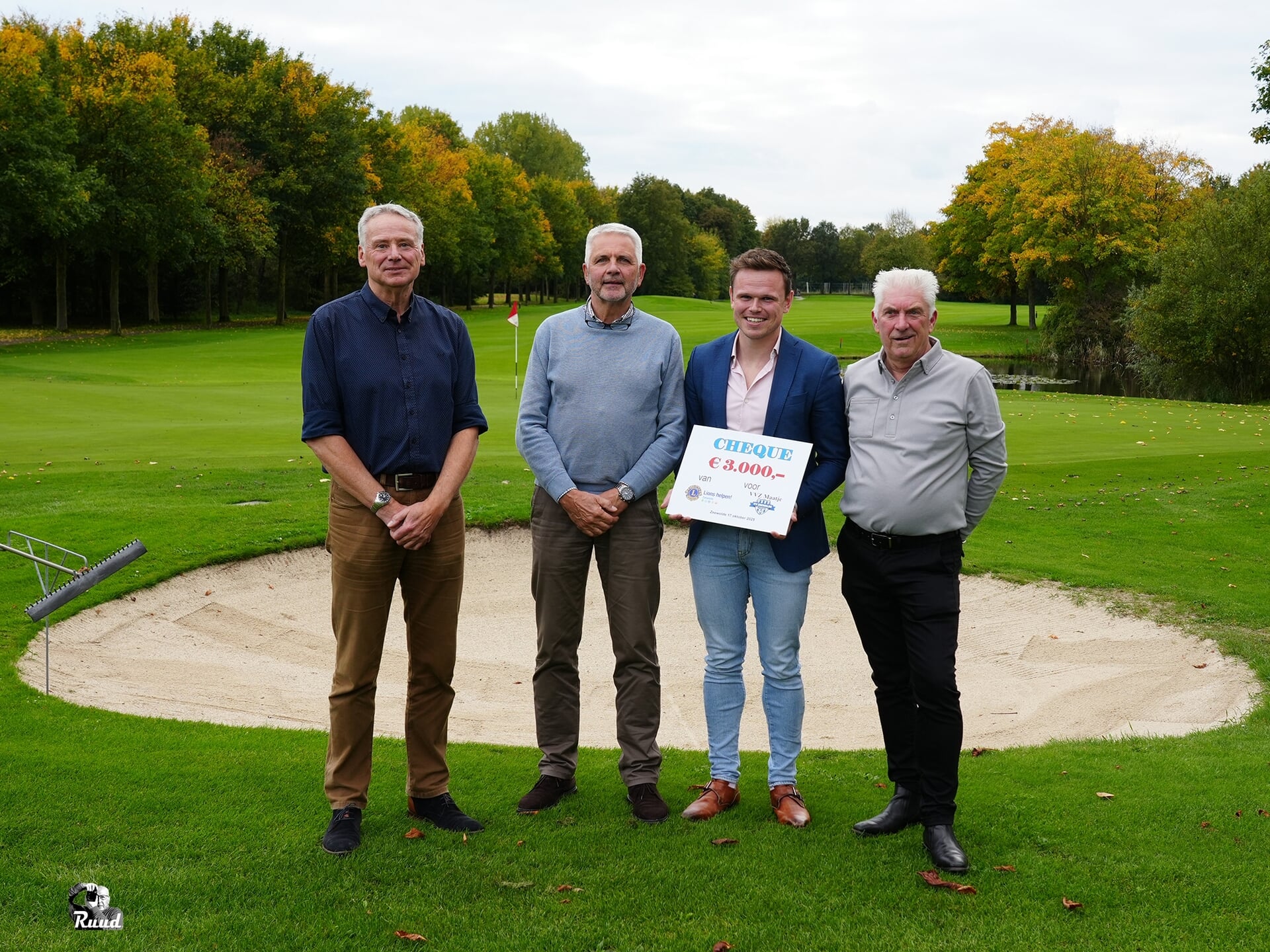 Lionsclub schenkt 3000 euro aan sociaal project VVZ Maatje