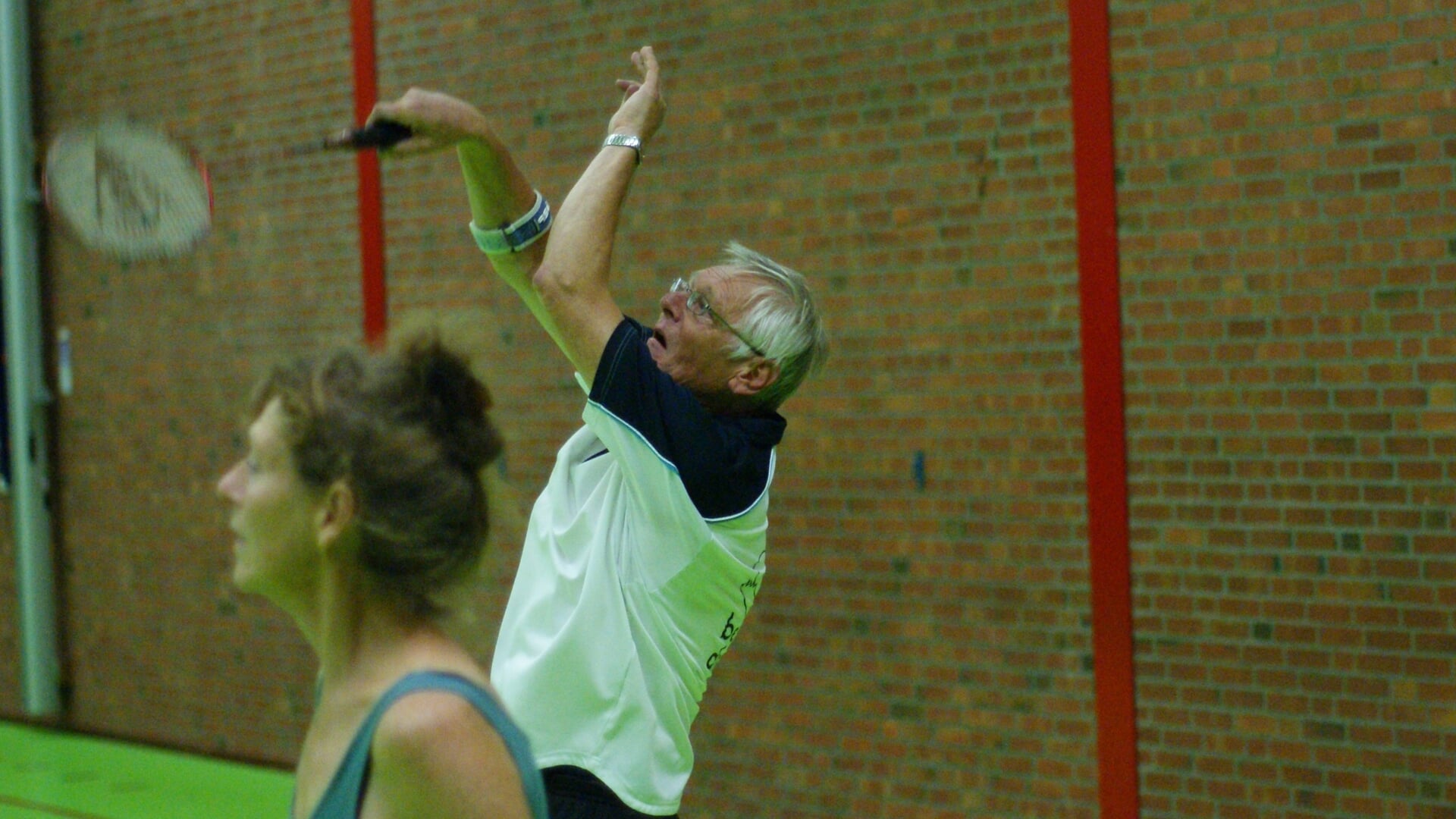 Badmintonners strijden om de Drie Dorpen Schaal.